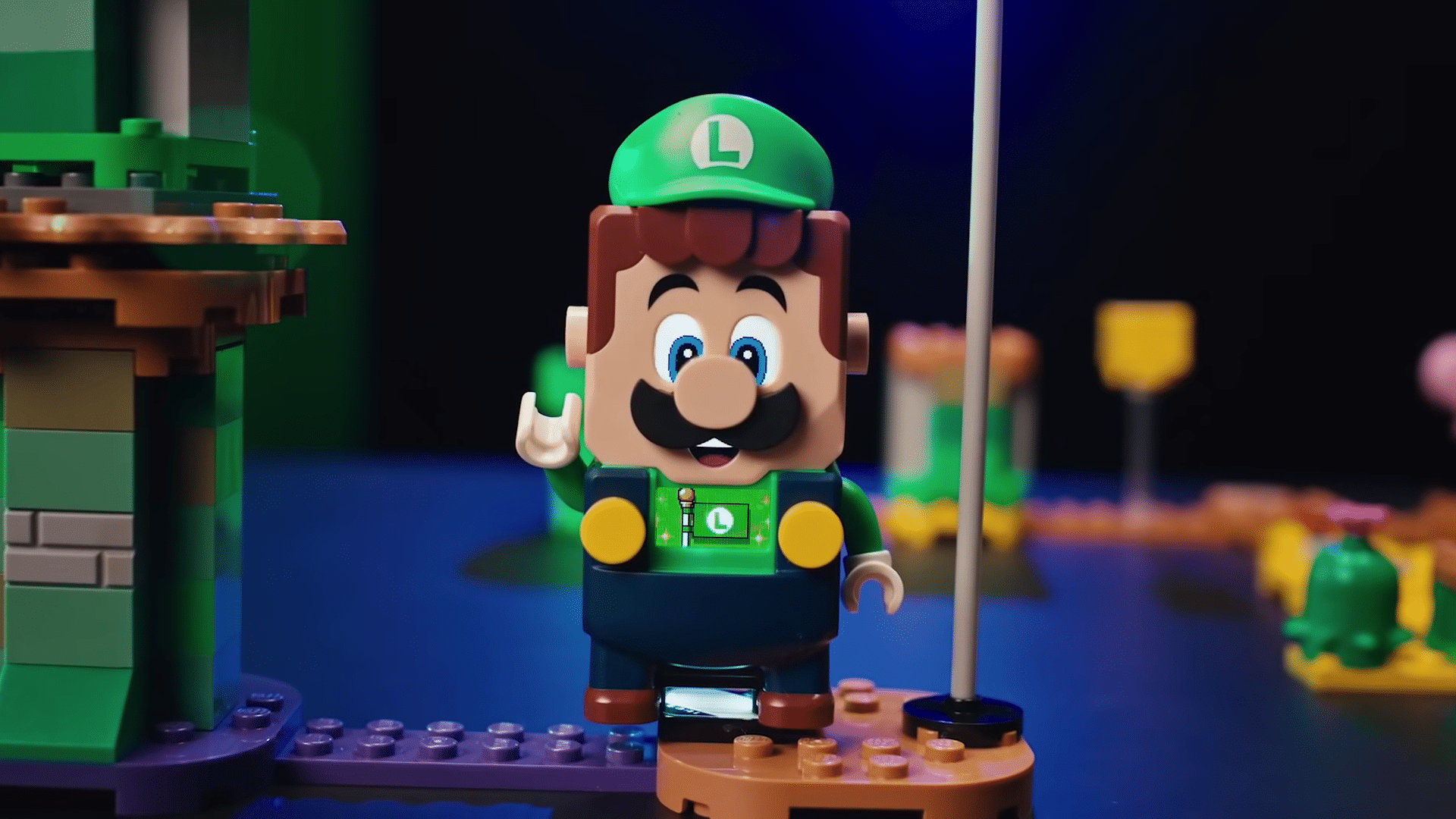 Wallpaper #Kx3VLZMBlOZrFDOkdNK0144 Lego Luigi Starter Course Set Official Reveal Trailer General News