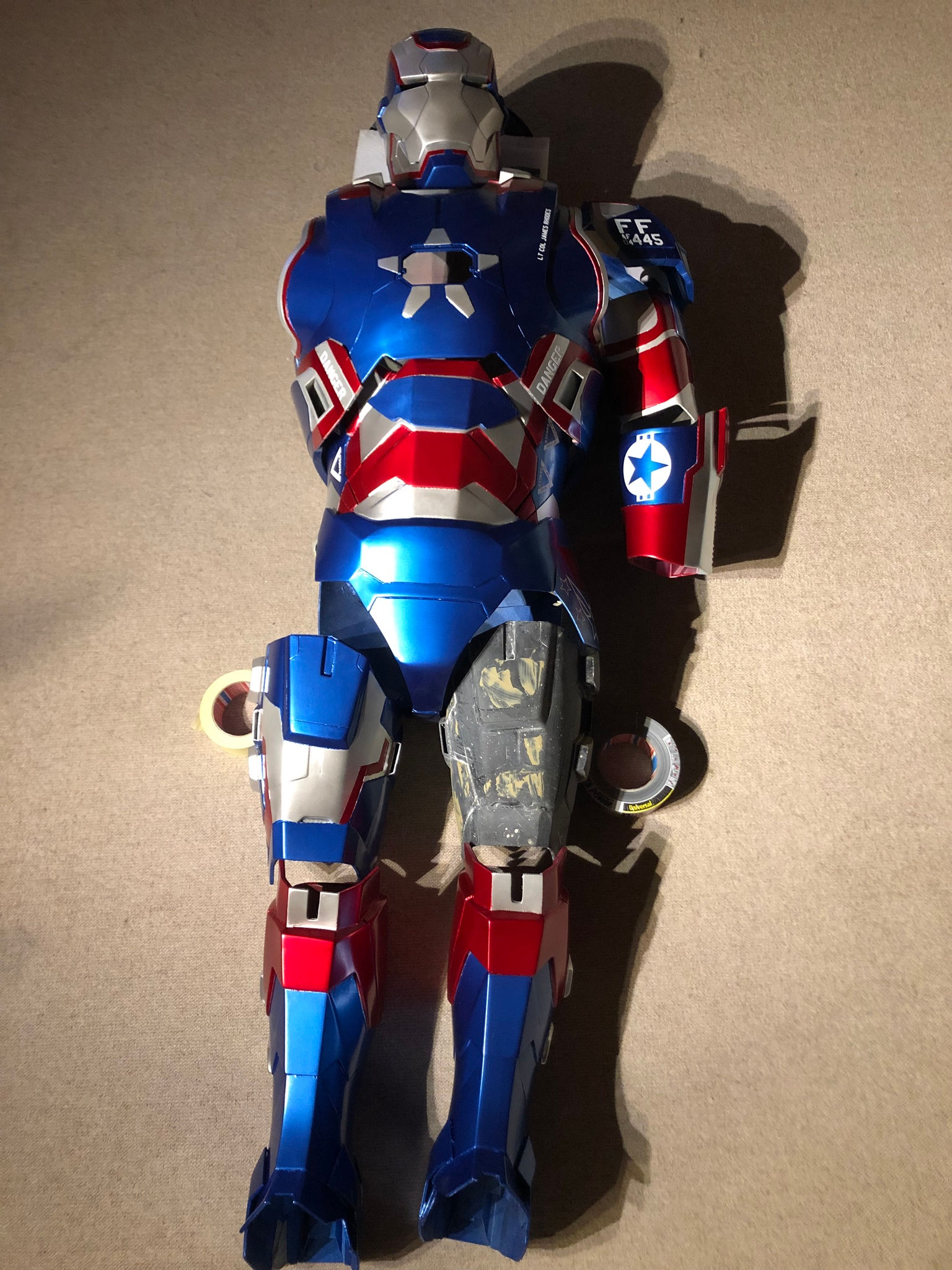 Wallpaper #dn2B8Y4Bnwiau_P6cglk48 Iron Patriot Build 3D Print Page 2 Rpf Costume and Prop Maker