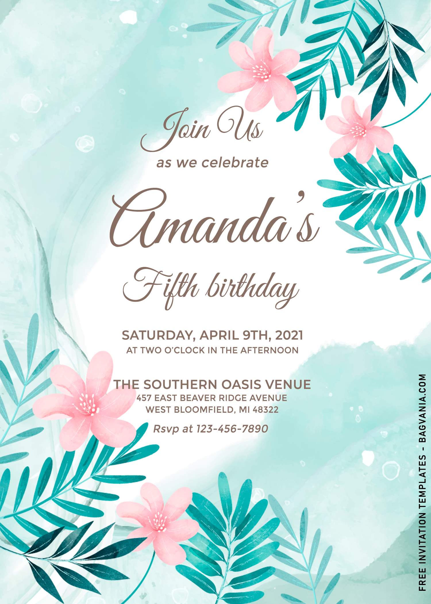 Wallpaper #9afa6 11th Birthday Invitation Templates