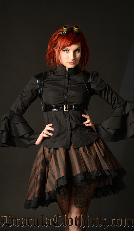 Wallpaper #_bmH3pIBJvJKYCmESQX056 Steampunk Short Skirt