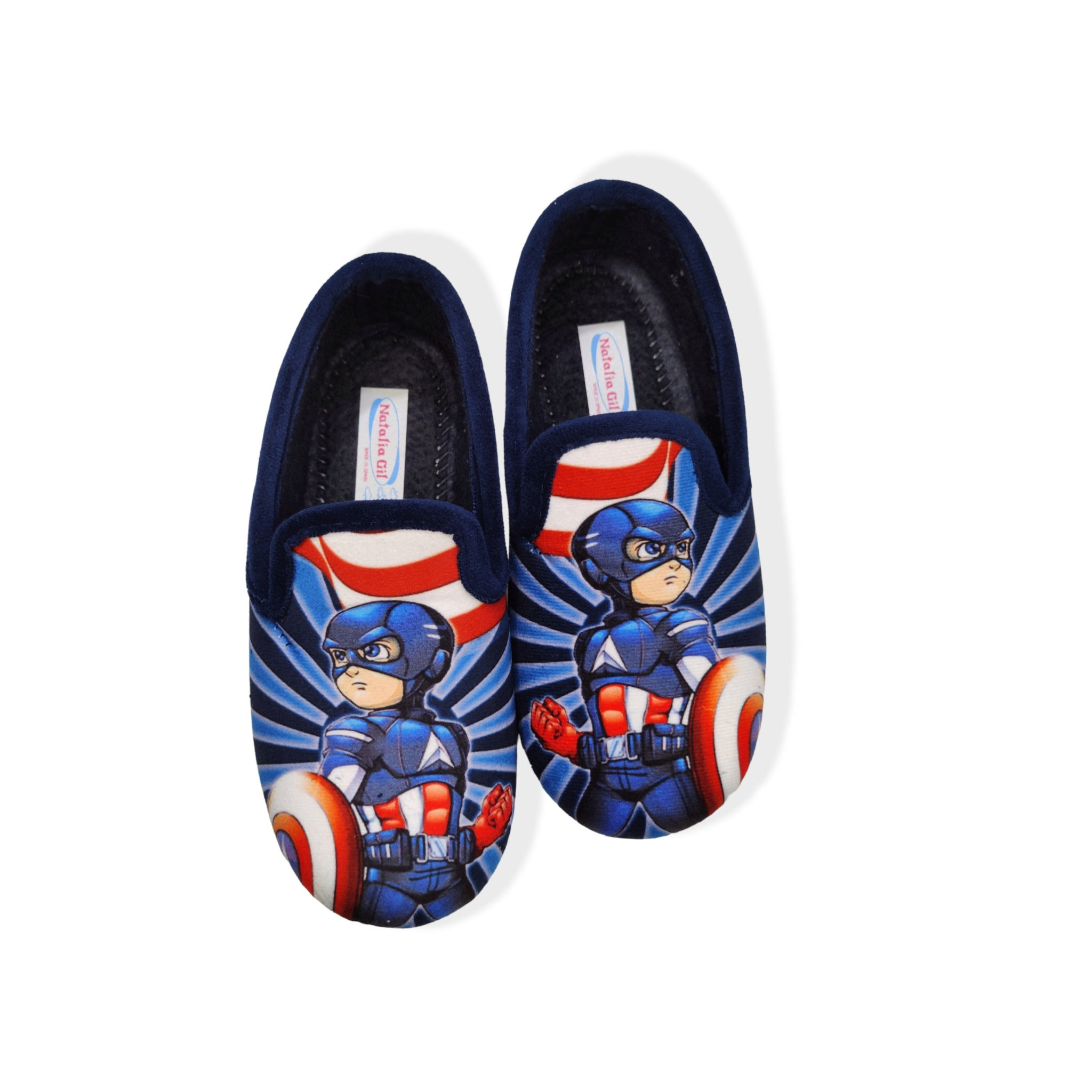 Wallpaper #WDFFNZMB5zzyi_yYylaR348 Pantofla Kleisti Captain America Kid Tamtakos