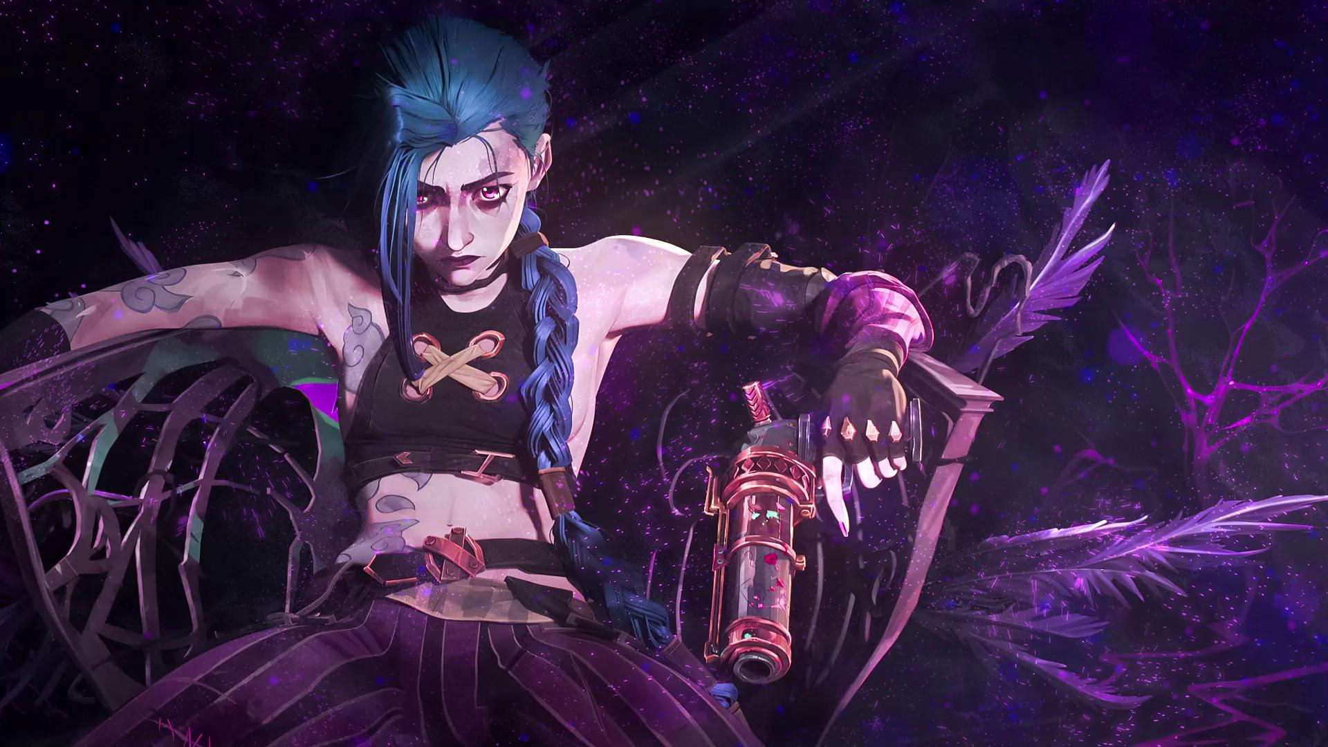 Wallpaper #a13de 200 Jinx Arcane Wallpapers Wallpaperscom