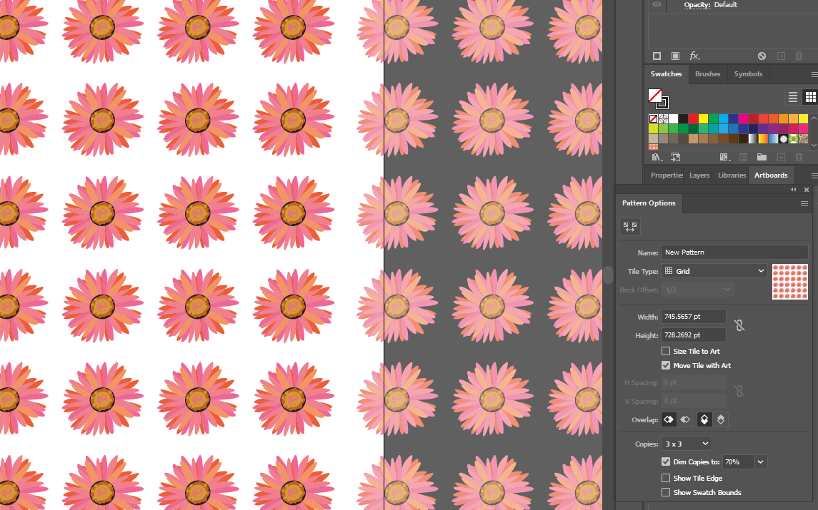 Wallpaper #_bix25IBJvJKYCmEN_fQ300 How to Make a Seamless Pattern in Adobe Illustrator Bittbox