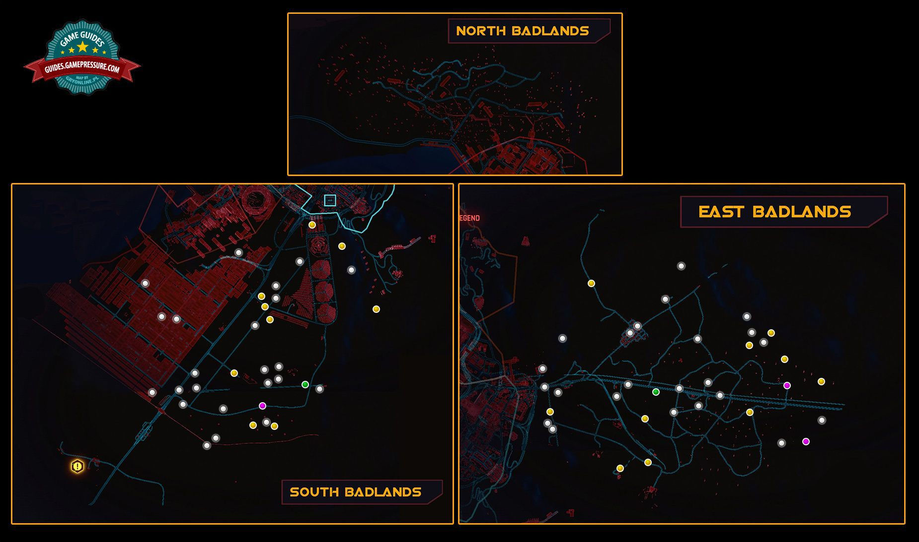 Wallpaper #VTuPbZcBSWmA-tzpio5P38 Cyberpunk 2077 Badlands Ncpd Scanner Hustles Map Walkthrough
