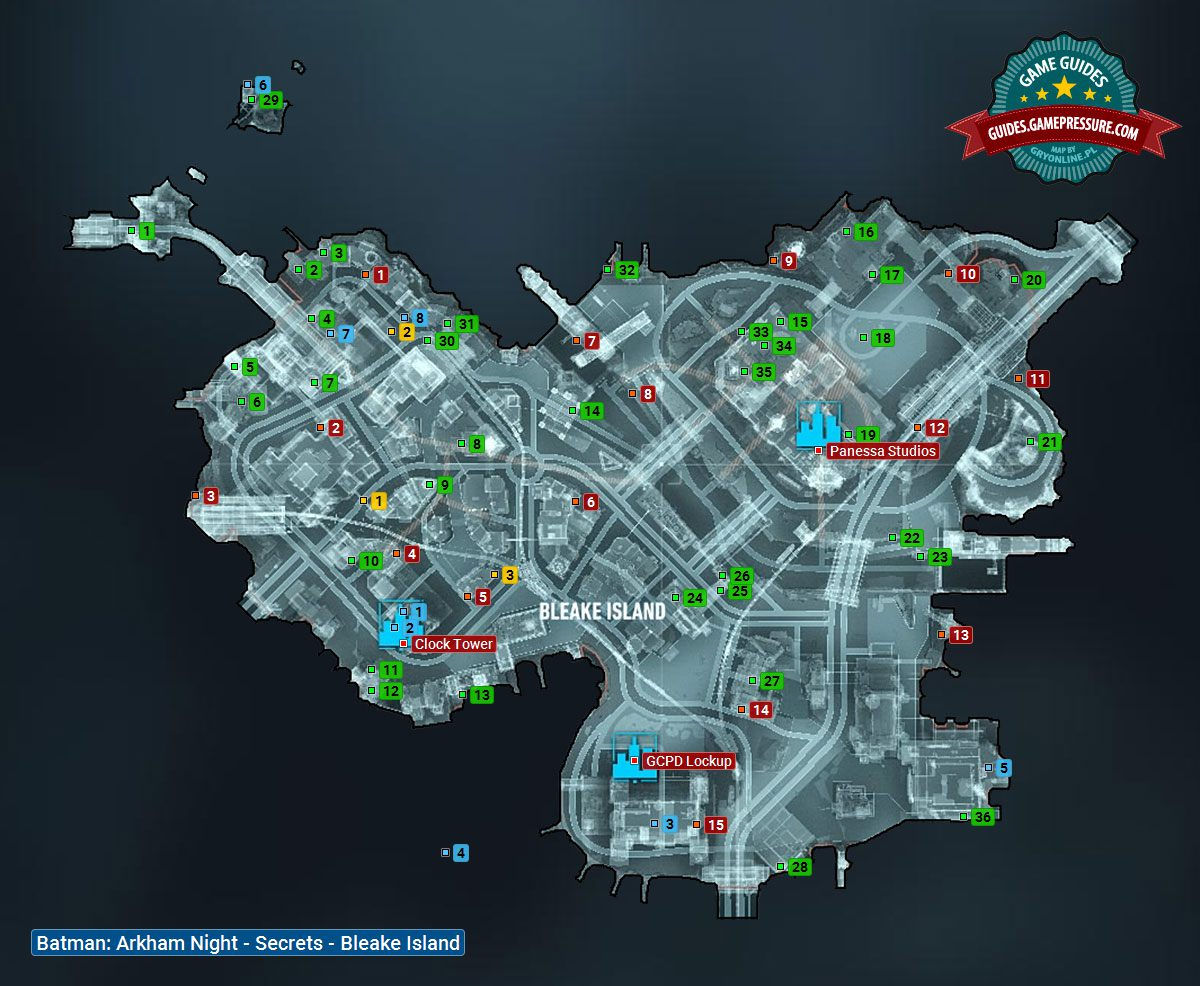 Wallpaper #_u94TJMBMN-XEVvV3j2j37 Map of Bleake Island Collectibles Bleake Island Batman Arkham