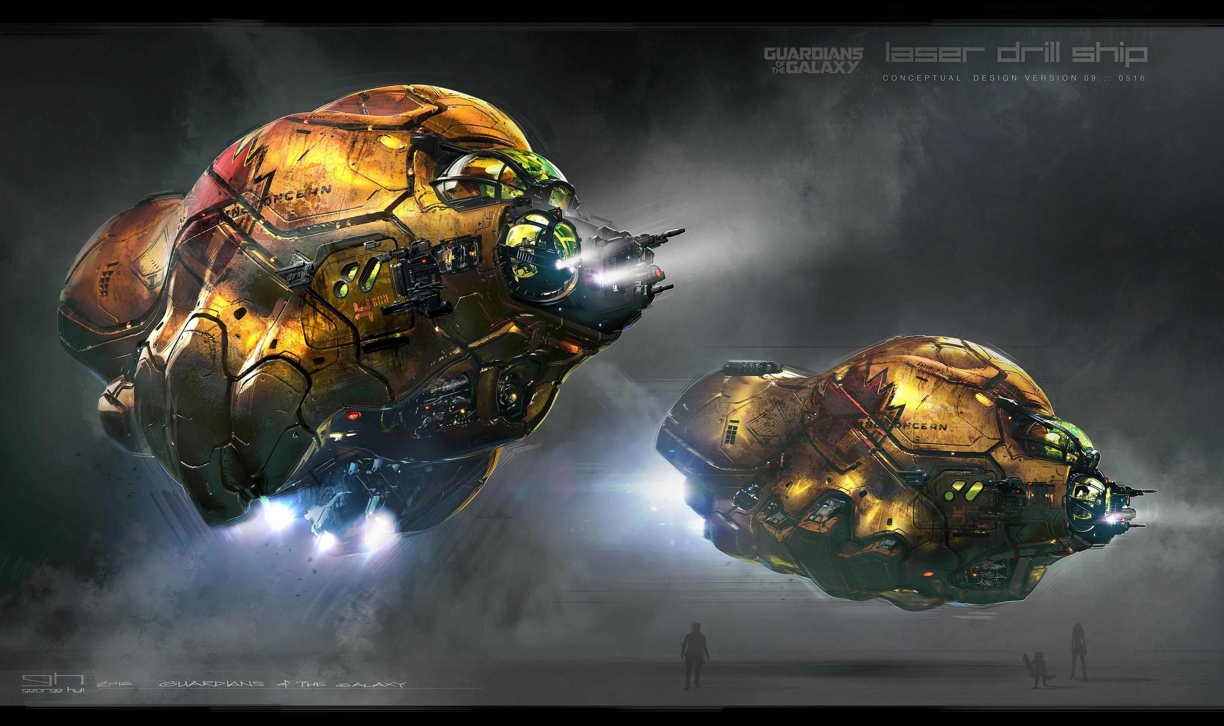 Wallpaper #9hcaPpMBPLD5_VENUN5l48 Guardians of the Galaxy Vol2 Concept Art by George Hull Concept Art