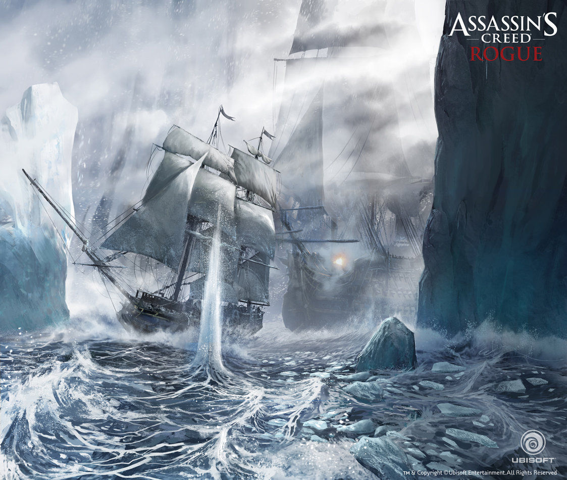 Wallpaper #DWdW85IBSpphPi3-jHVH292 Assassins Creed Rogue Concept Art by Ivan Koritarev Concept Art World