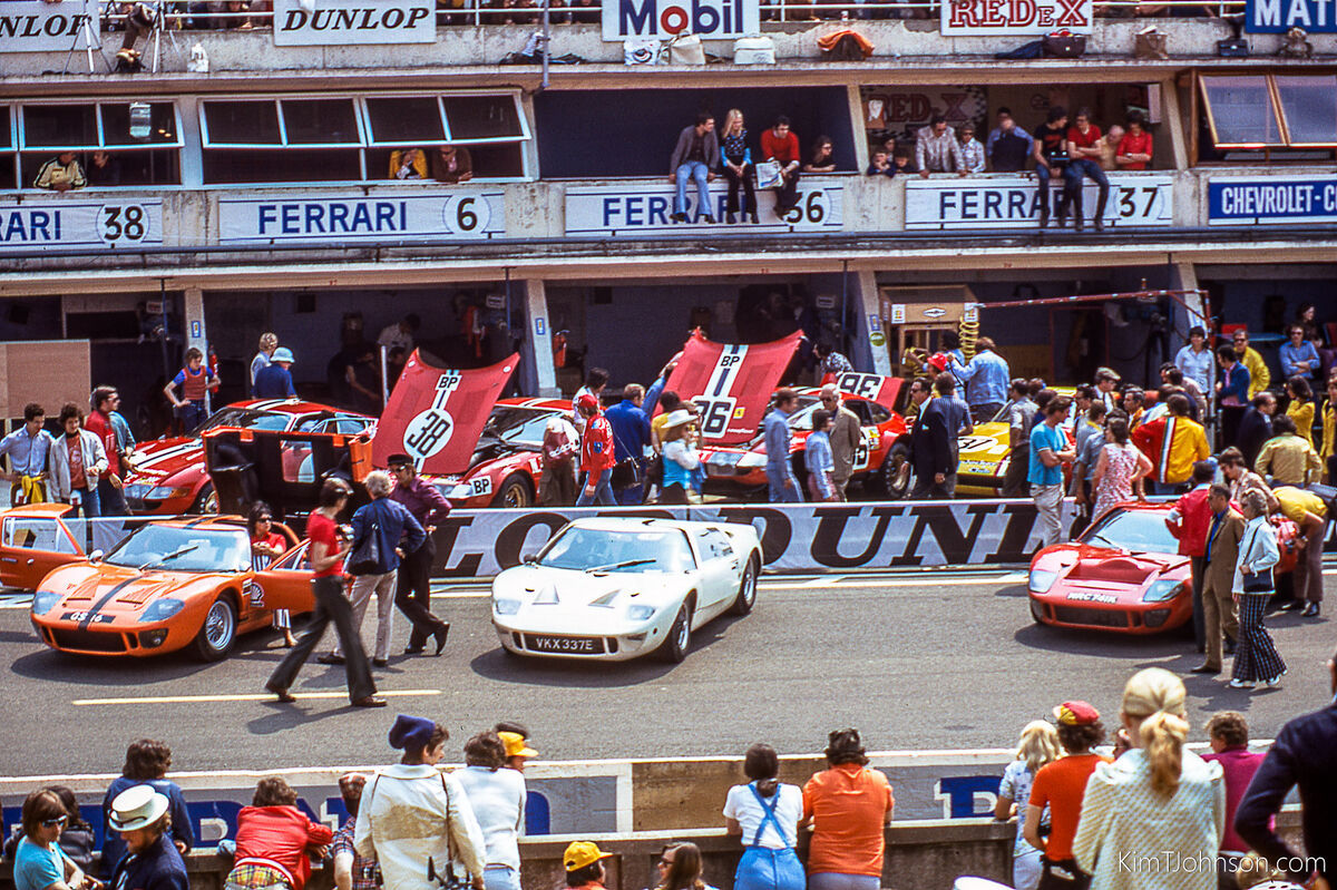 Wallpaper #umeX_JIBSpphPi3-85jz298 Fords Ferraris at the 50th Anniversary of Lemans in 1973 the Fords