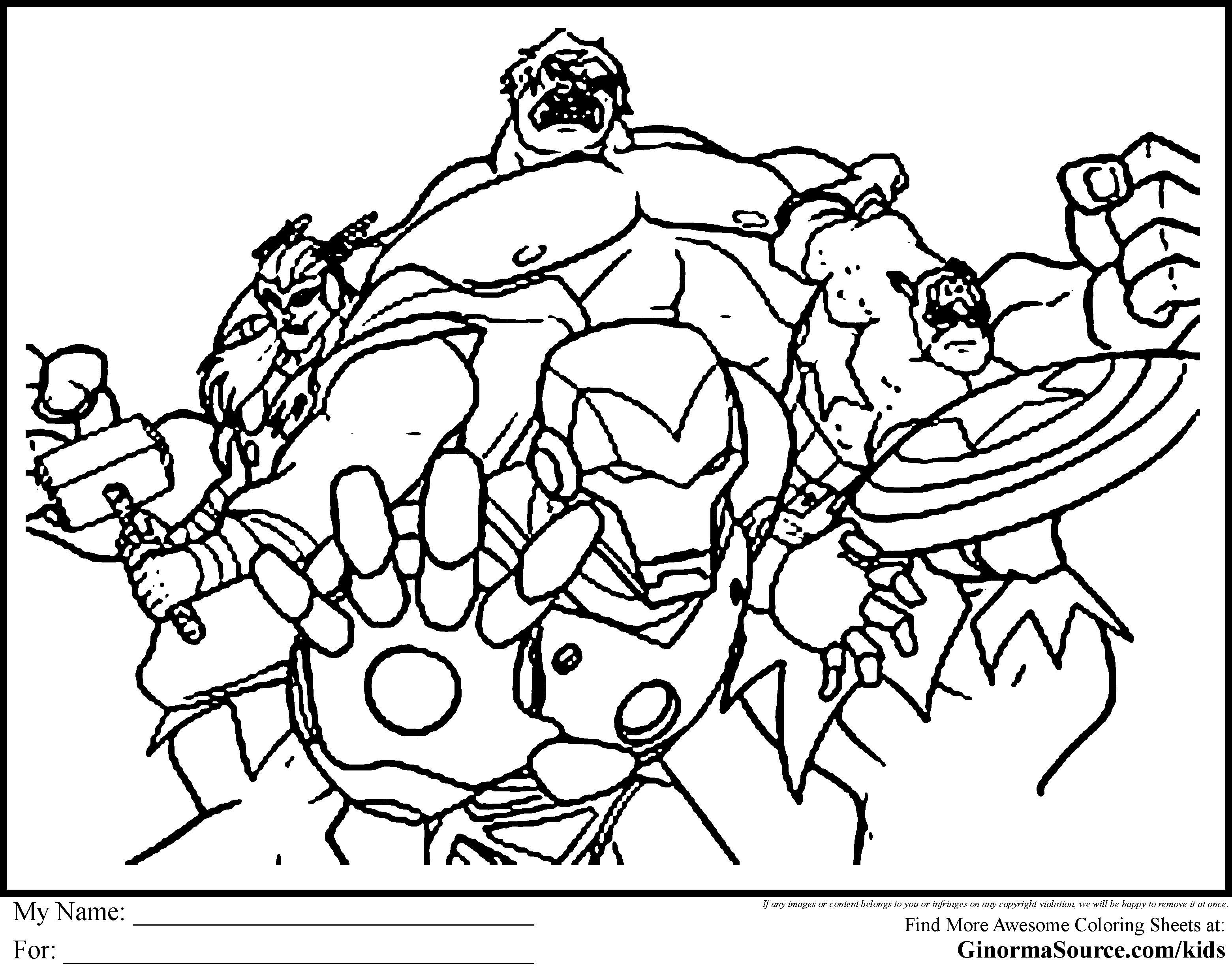 Wallpaper #kjEGNpMB5zzyi_yYplhx8 The Avengers Coloring Pages to Download and Print for Free