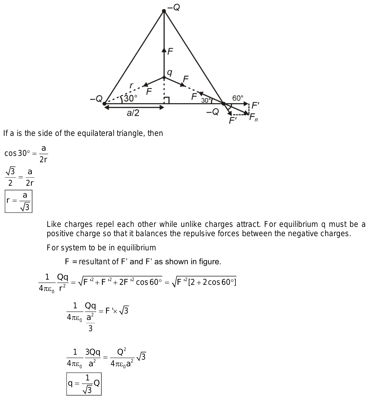 Wallpaper #83ca7 Solved 7 Three Charges Are Located at the Corners of an Cheggcom