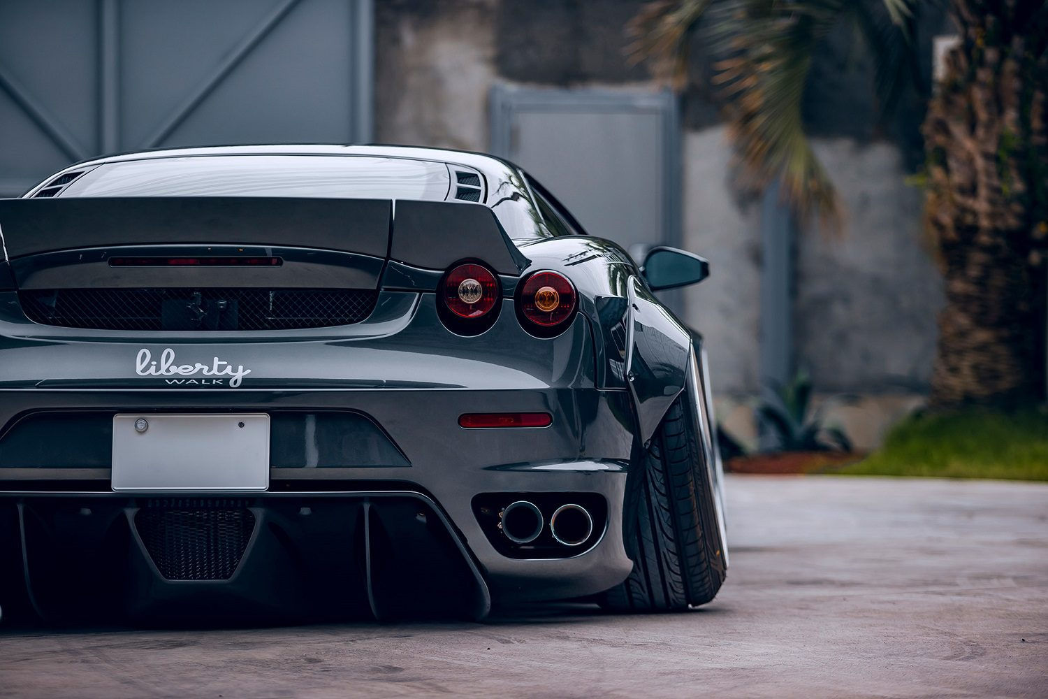 Wallpaper #9WcK-5IBSpphPi3-L5KF135 Liberty Walk Lb Works Ver2 Rear Wing for Ferrari F430 Bulletproof
