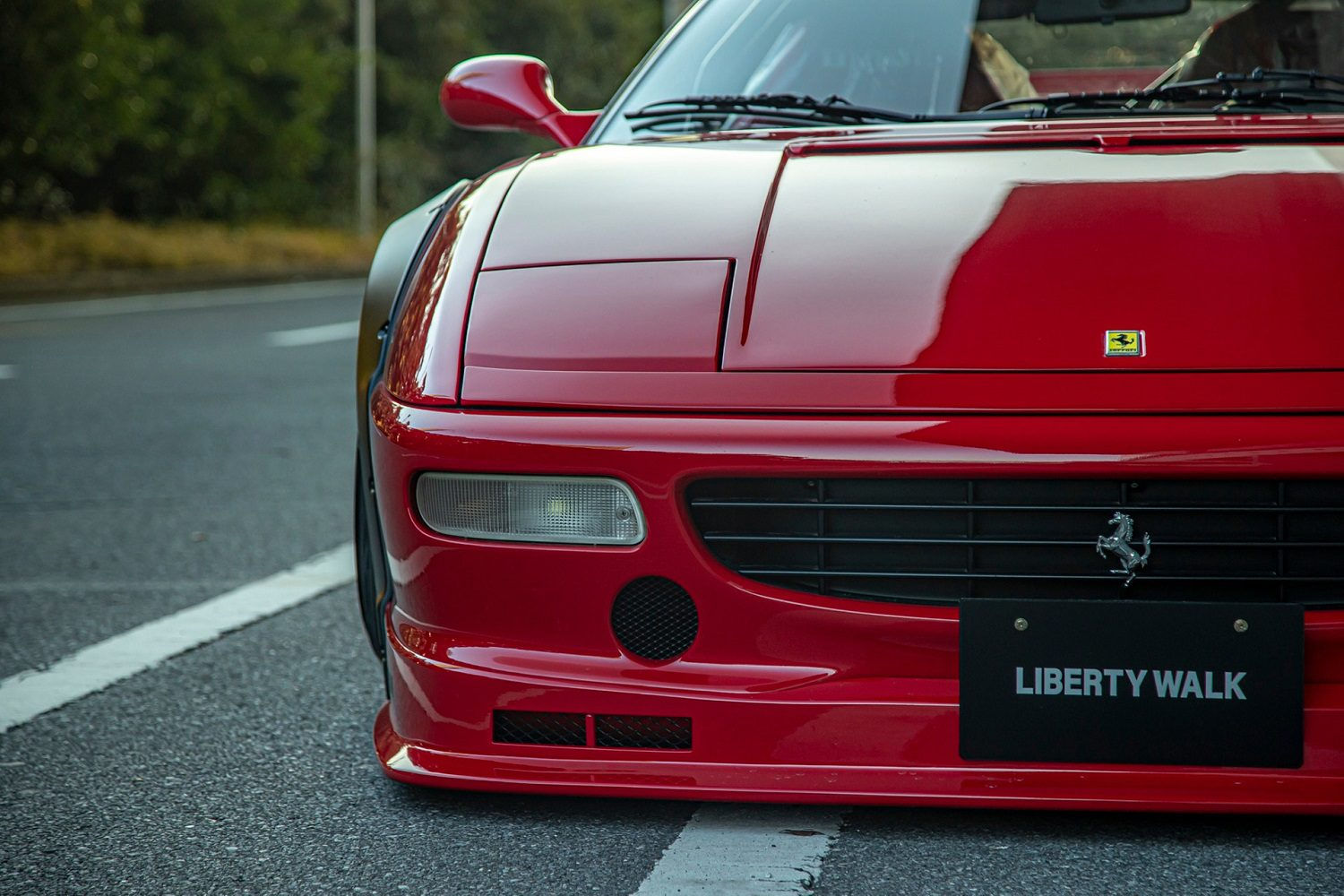 Wallpaper #rQMbY5MBpyOg8YnEvNQI49 Liberty Walk Lb Works Front Diffuser for Ferrari F355 Bulletproof