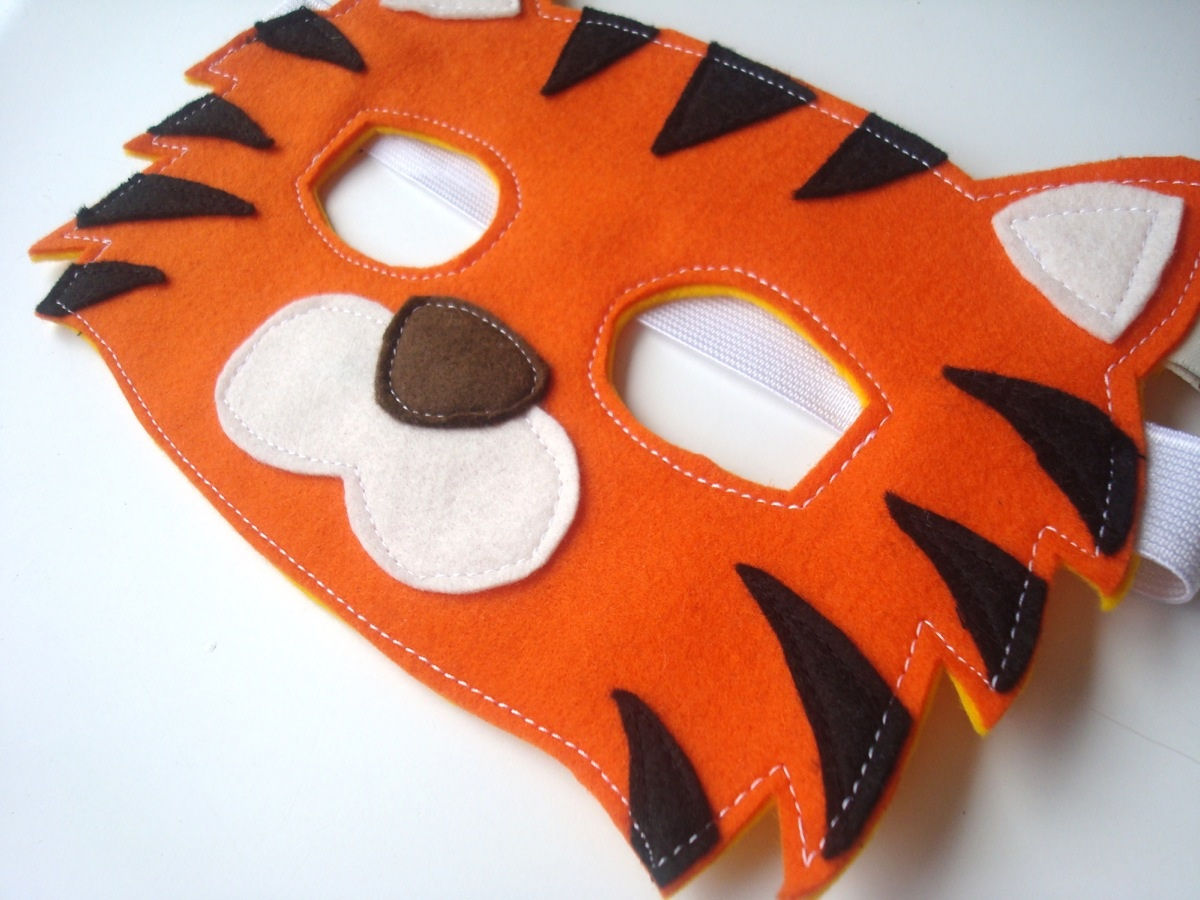 Wallpaper #32hUFJMBSpphPi3-iwOP85 Felt Tiger Mask Felt