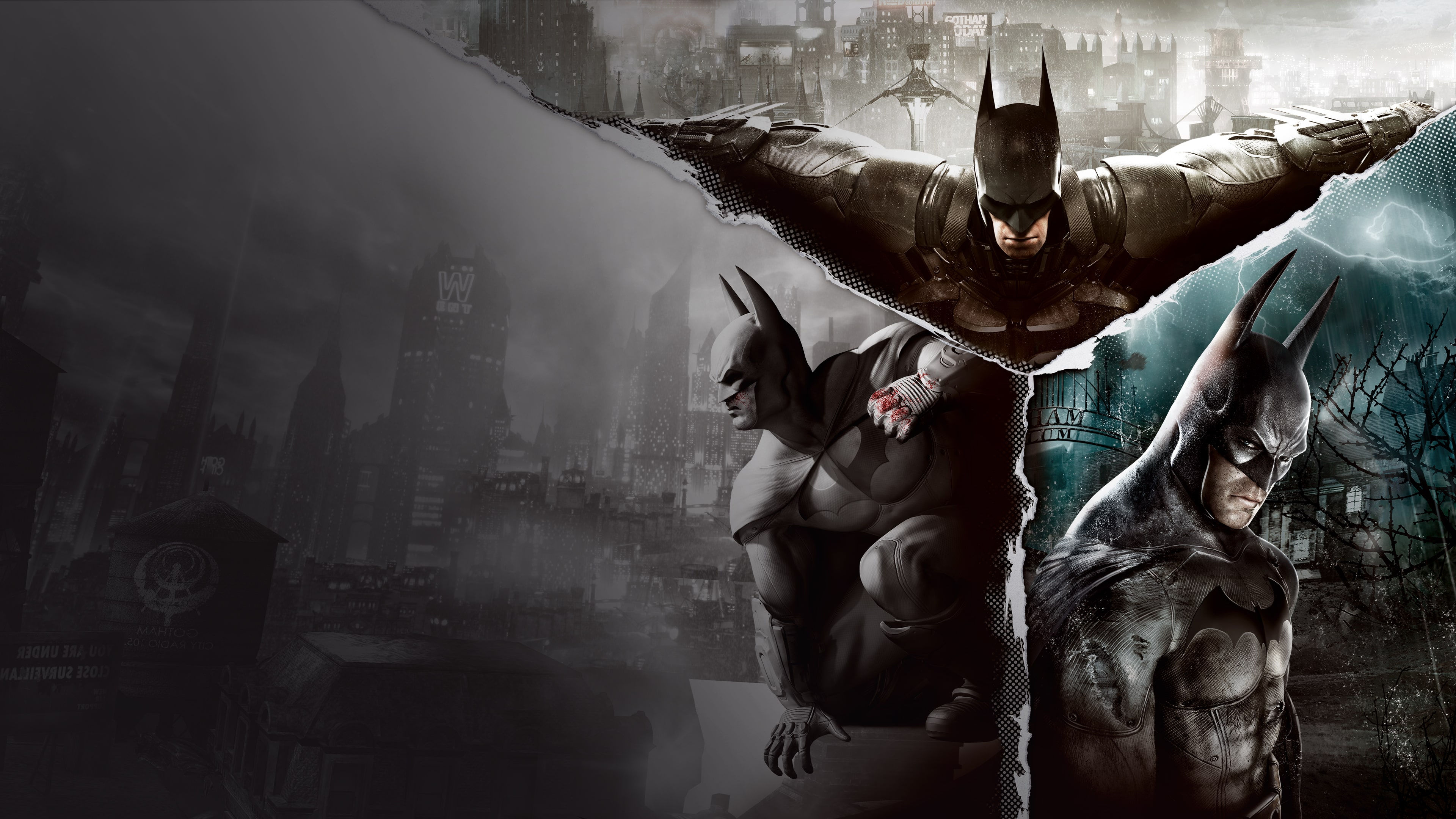 Wallpaper #MBlqO48BtGB6xQ78NLDx24 Batman Arkham Collection