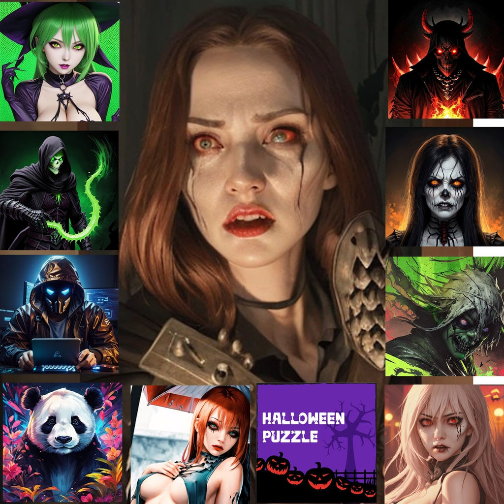 Wallpaper #S2ivFJMBSpphPi3-lAU5327 Halloween Puzzle