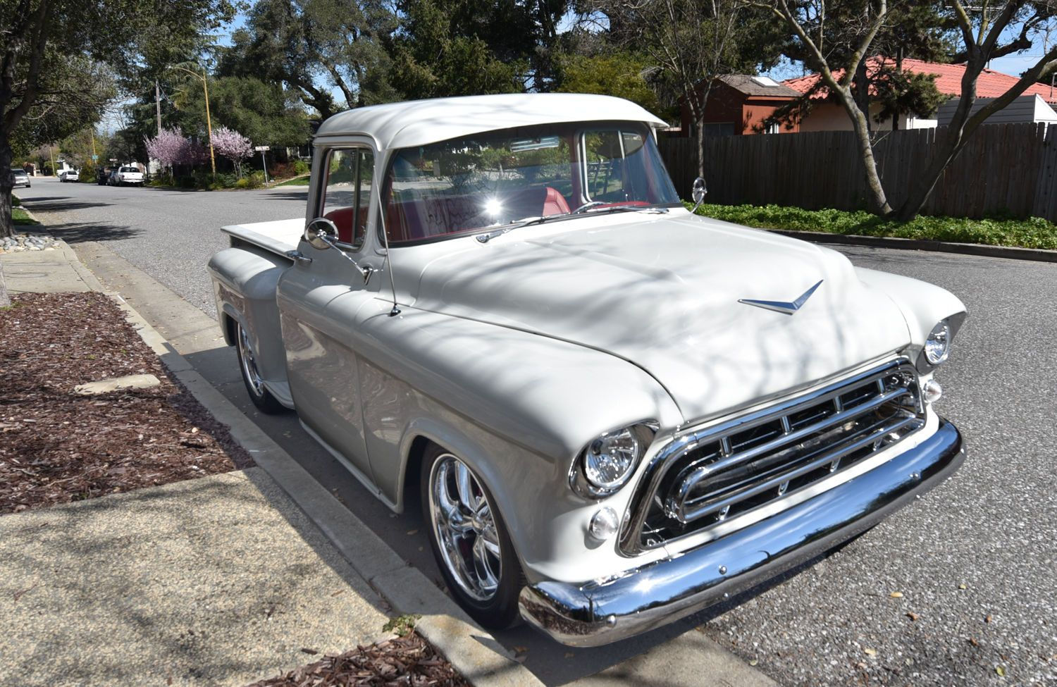 Wallpaper #jBmgHI8BtGB6xQ78WnX54 Freshly Build 1957 Chevrolet Pickup Custom Cab Big Window for Sale