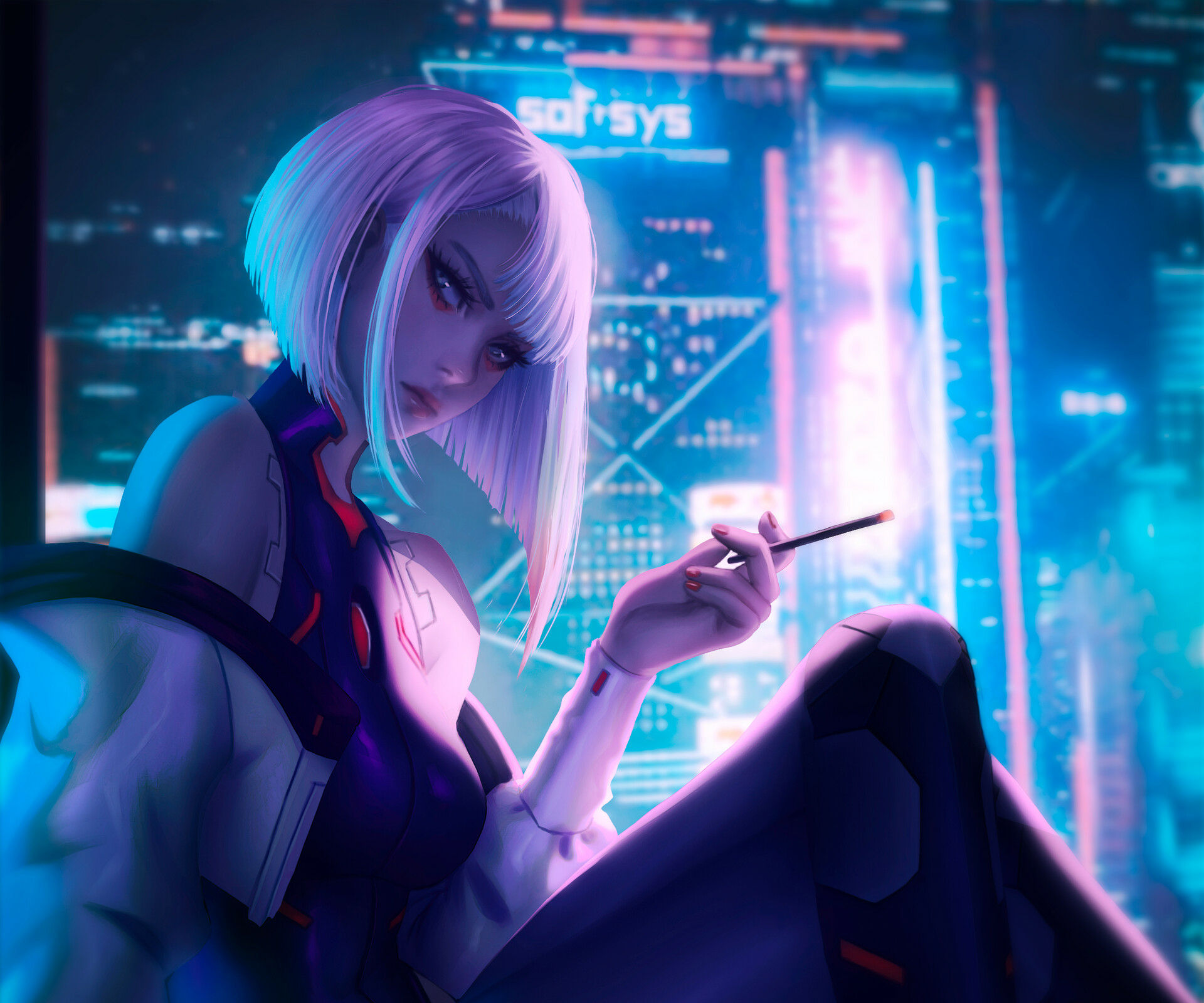 Wallpaper #2Bk0BI8BtGB6xQ78x01X37 2560x14402020 Lucy Cool Cyberpunk Edgerunners 2560x14402020 Resolution