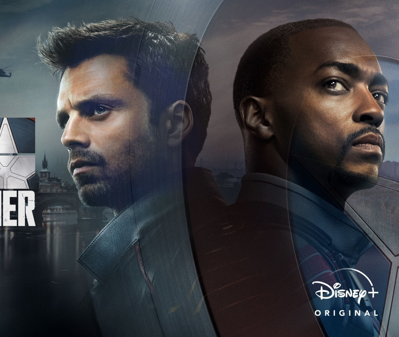 Wallpaper #VDHlNZMB5zzyi_yYsFiQ87 1280x1080 Resolution the Falcon and the Winter Soldier Official Poster