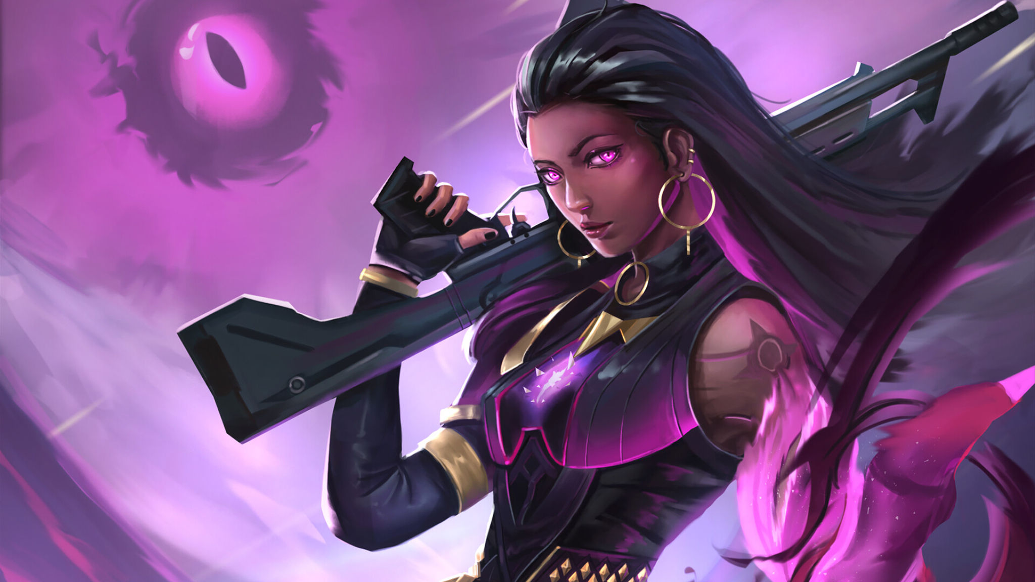 Wallpaper #dXcbJ5MB-pgBXx60JqRQ189 2048x1152 Resolution Reyna New Art Valorant 2048x1152 Resolution