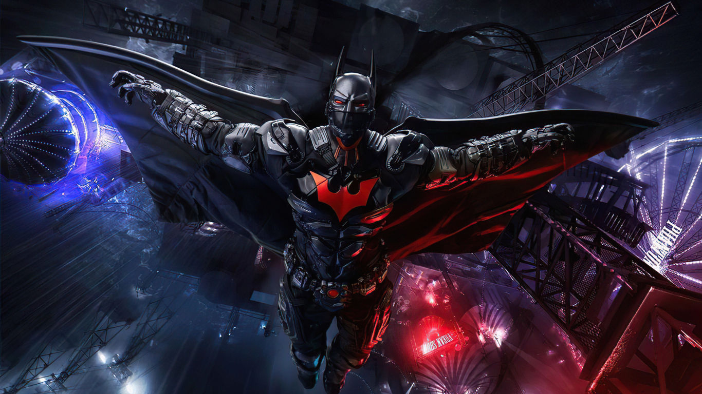 Wallpaper #cEVUjY4B7YBJg1BVeZxi16 1366x768 Resolution Batman Beyond DC 1366x768 Resolution Wallpaper