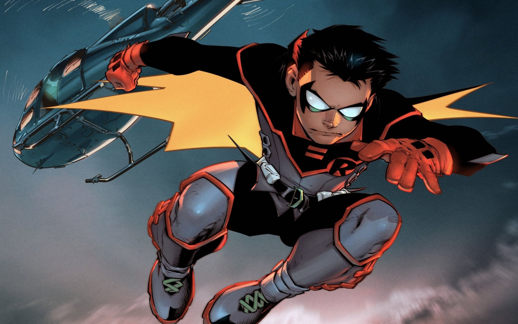 Wallpaper #nRnXK48BtGB6xQ78No6S11 1680x1050 Resolution Young Robin DC Comics Art 1680x1050 Resolution