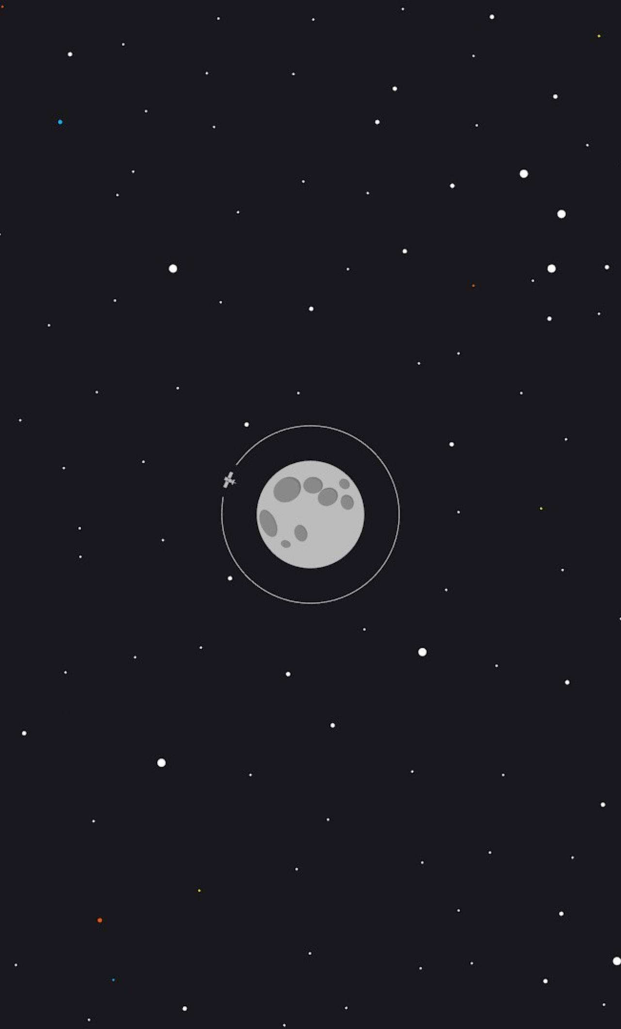 Wallpaper #NR0MLZMBlOZrFDOkDs7f131 1280x2120 Resolution Moon Space Minimal iPhone 6 Plus Wallpaper