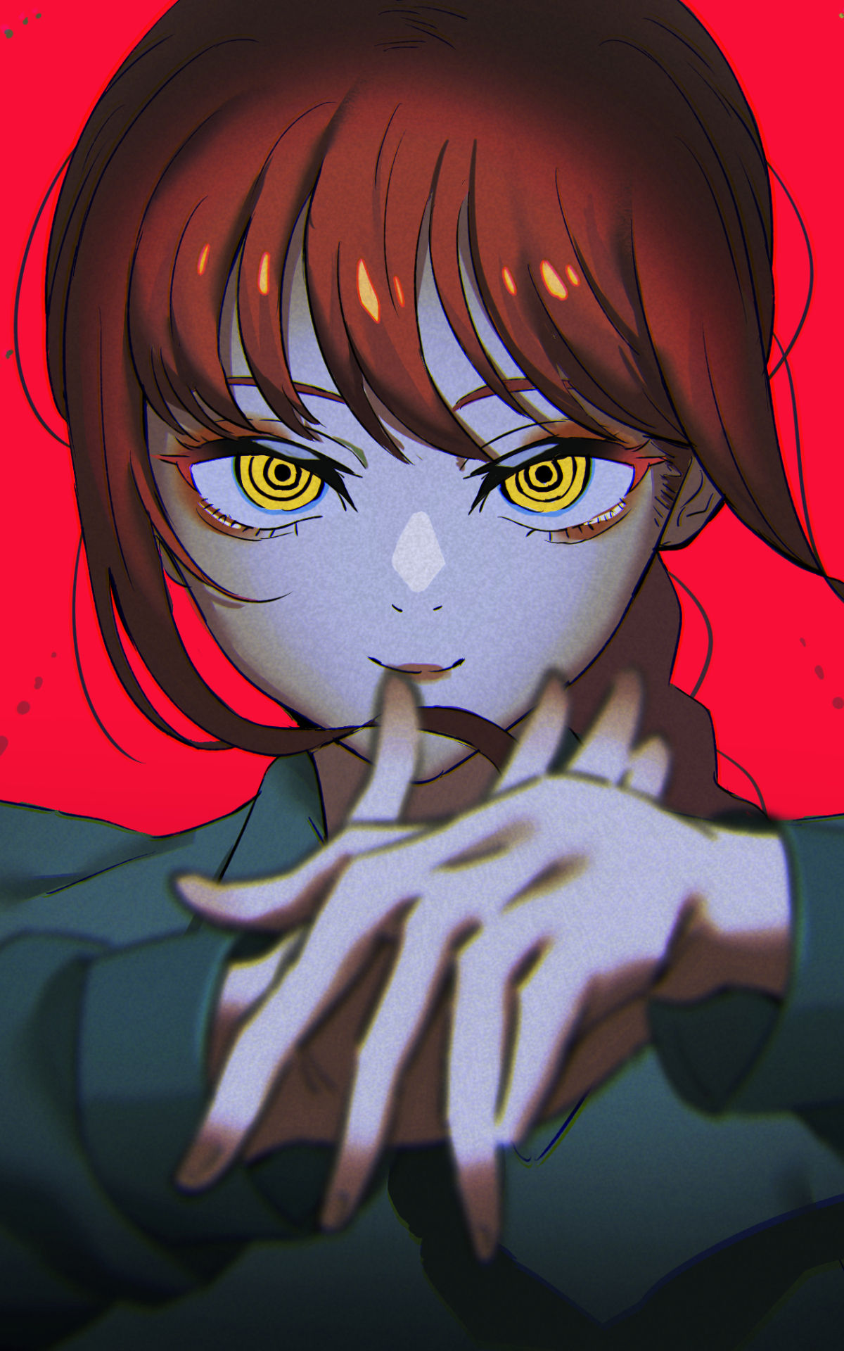 Wallpaper #rGcA8ZIBSpphPi3-YGnb75 1200x1920 Makima Art from Chainsaw Man 2022 1200x1920 Resolution