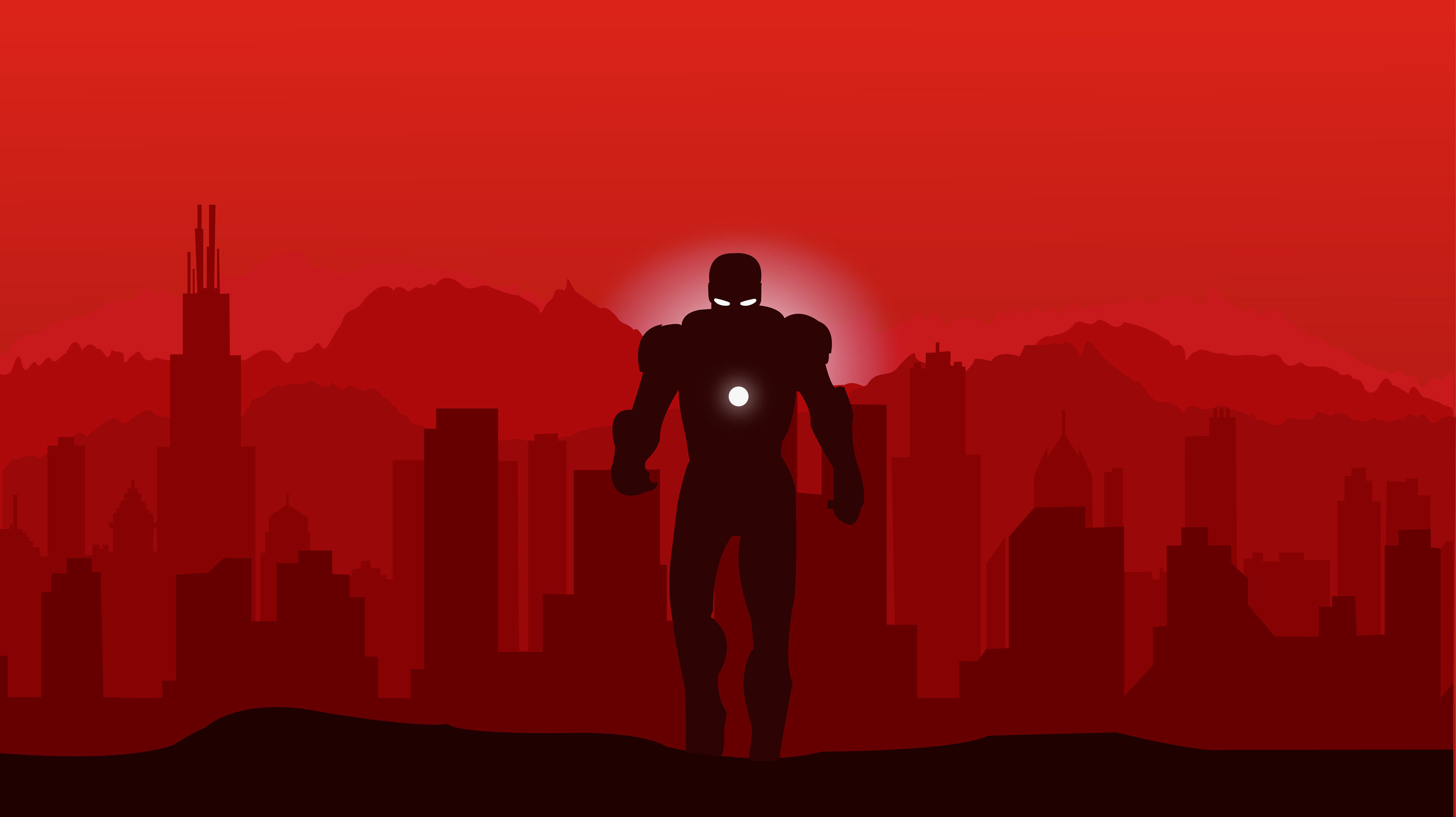 Wallpaper #SSx7SZMB0E1QgA7waPMx17 3440x768 Marvel Iron Man Minimalist 3440x768 Resolution Wallpaper HD