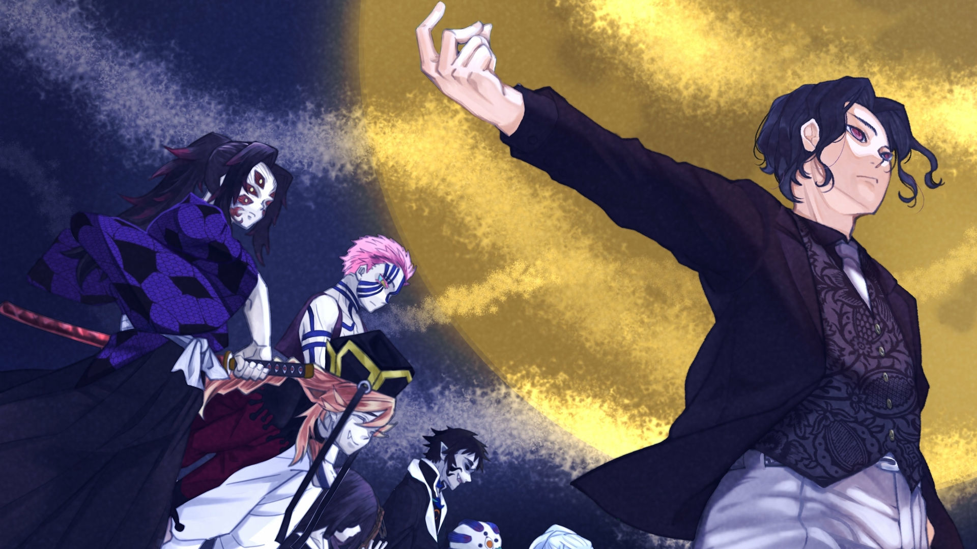 Wallpaper #0a798 Kokushibo PC Wallpapers Wallpaper Cave