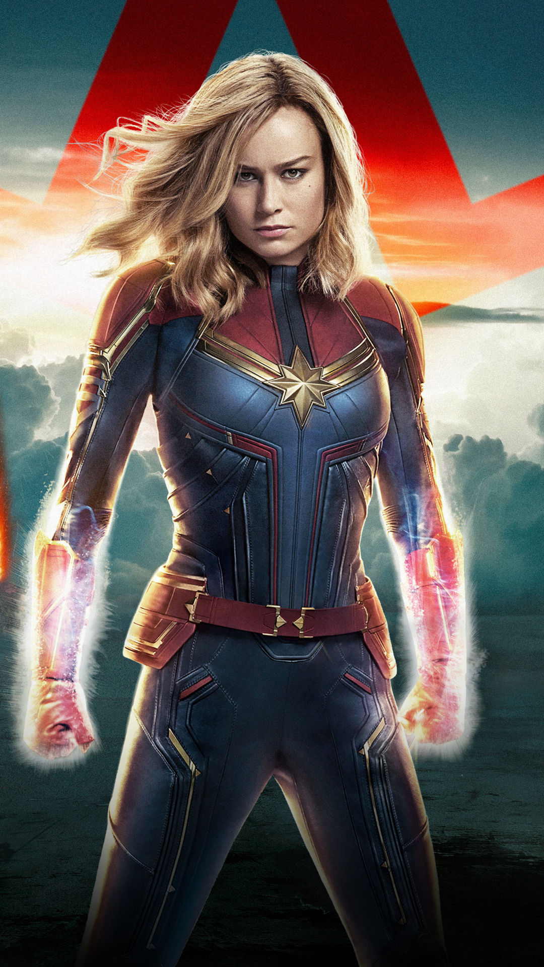 Wallpaper #wDGzNZMB5zzyi_yYSVdM264 1080x1920 Resolution Captain Marvel 2019 Movie iPhone 7 6s 6 Plus and