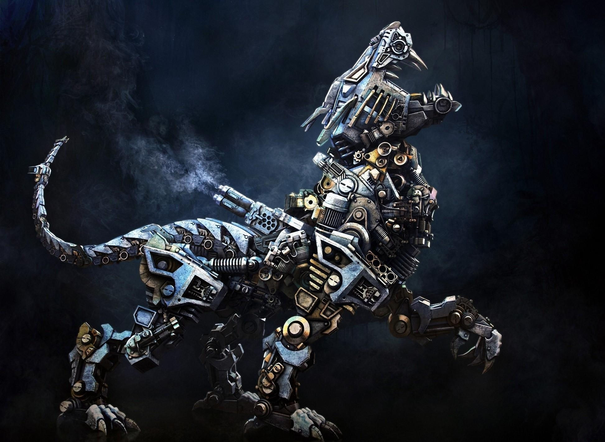 Wallpaper #32cE-5IBSpphPi3-g5LU4 7680x4320 Resolution Cyborg Robot Animal 8k Wallpaper Wallpapers Den