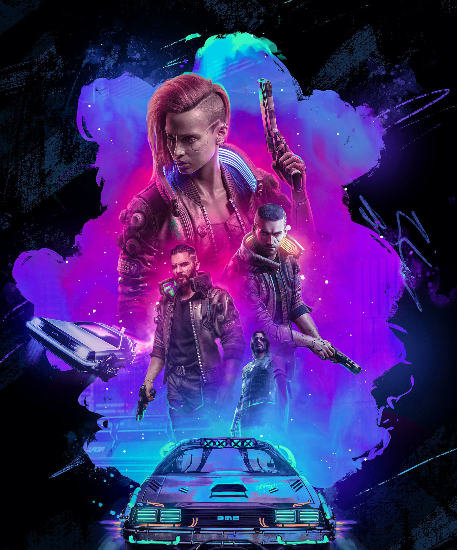 Wallpaper #FmeB_ZIBSpphPi3-nJwi337 Cyberpunk 2077 Official Poster Wallpaper HD Games 4K Wallpapers
