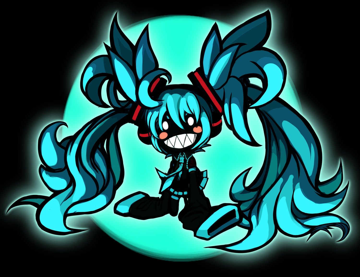 Wallpaper #r2jGFpMBSpphPi3-KwzW314 Chibi Hatsune Miku Anime Wallpaper HD Anime 4K Wallpapers Images