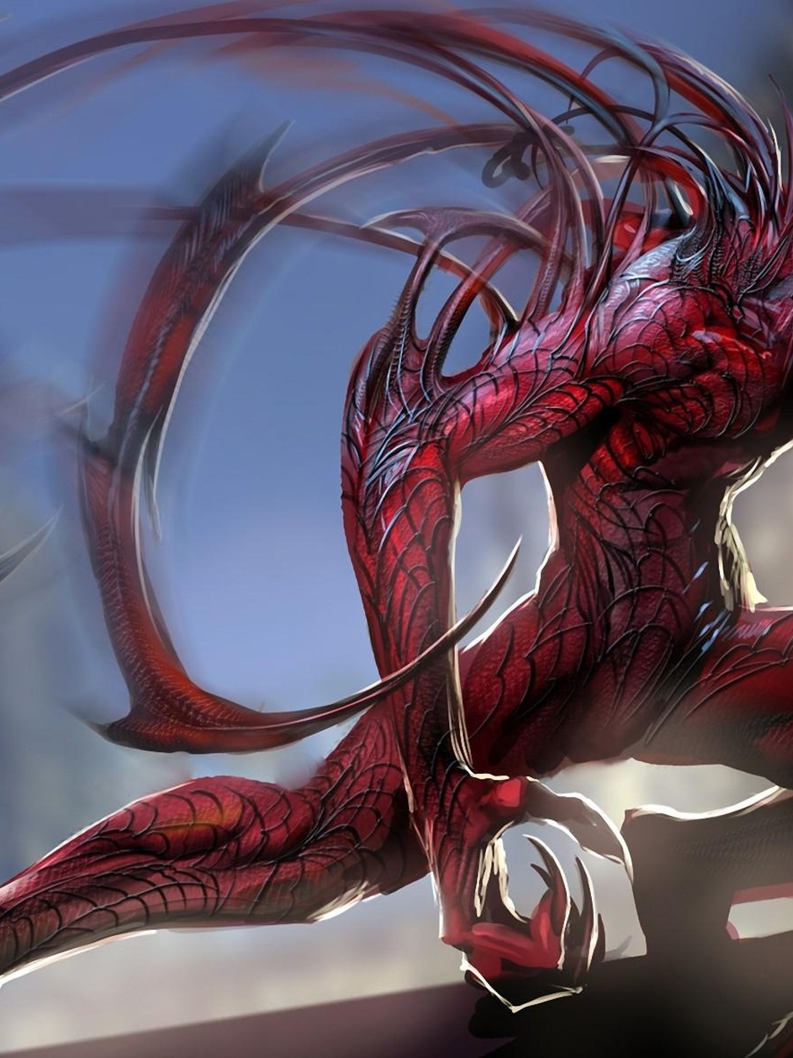 Wallpaper #Hn3D8Y4Bnwiau_P6SApZ15 1620x2160 Carnage Spider Man Language 1620x2160 Resolution Wallpaper