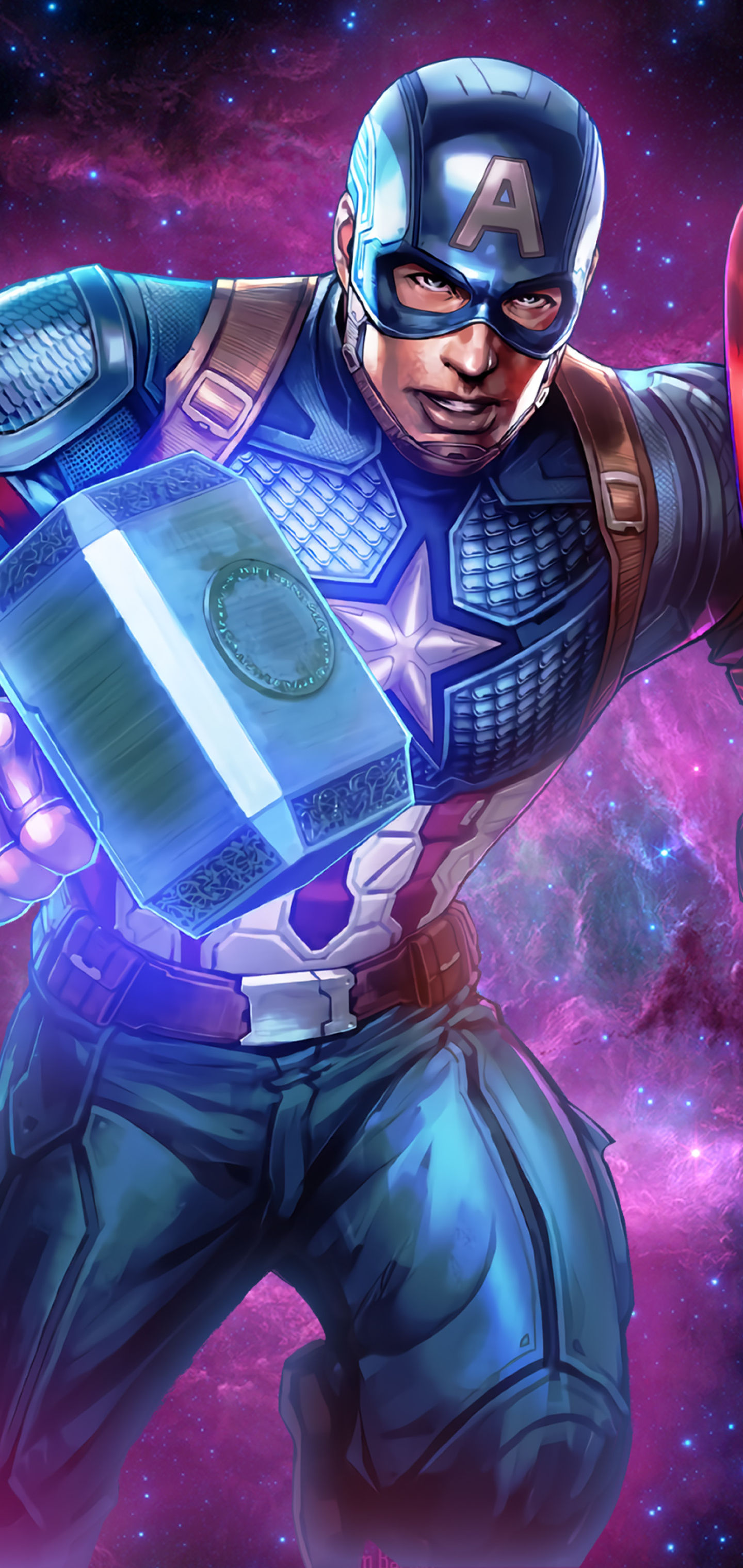 Wallpaper #n3Quwo4B_8f4nGFa326S41 1440x3040 Captain America Shield and Hammer 1440x3040 Resolution