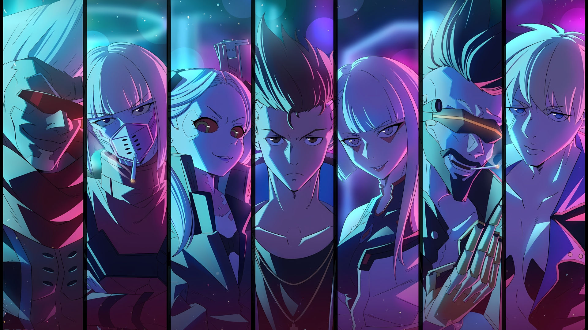 Wallpaper #Um05apcBycdYOYFT-nEf68 1920x1080xe6e7 Resolution Cyberpunk Edgerunners 4K Characters 1080p