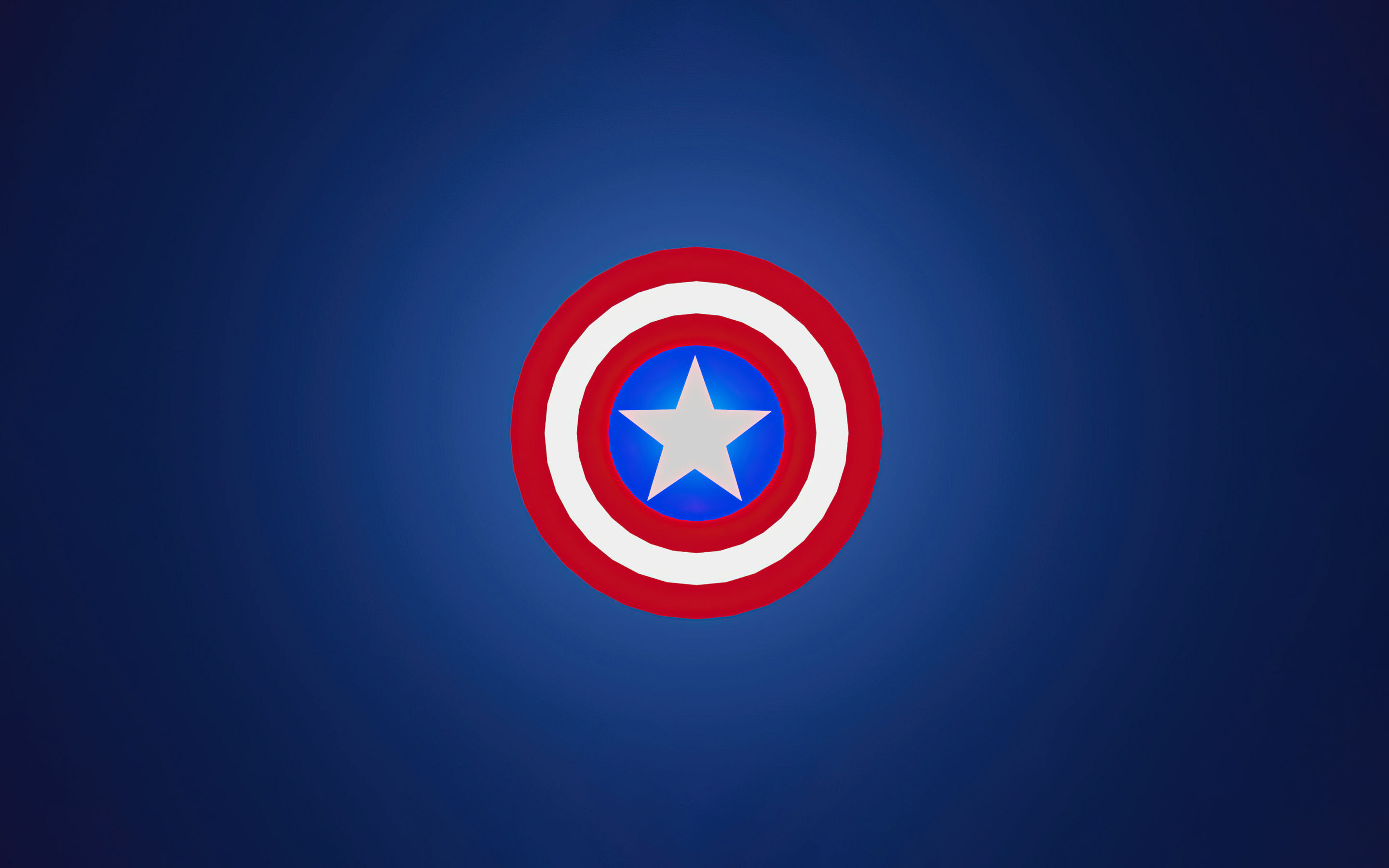 Wallpaper #E0VBnI4B7YBJg1BV76Kz27 Captain America's Shield in a Minimalist Design