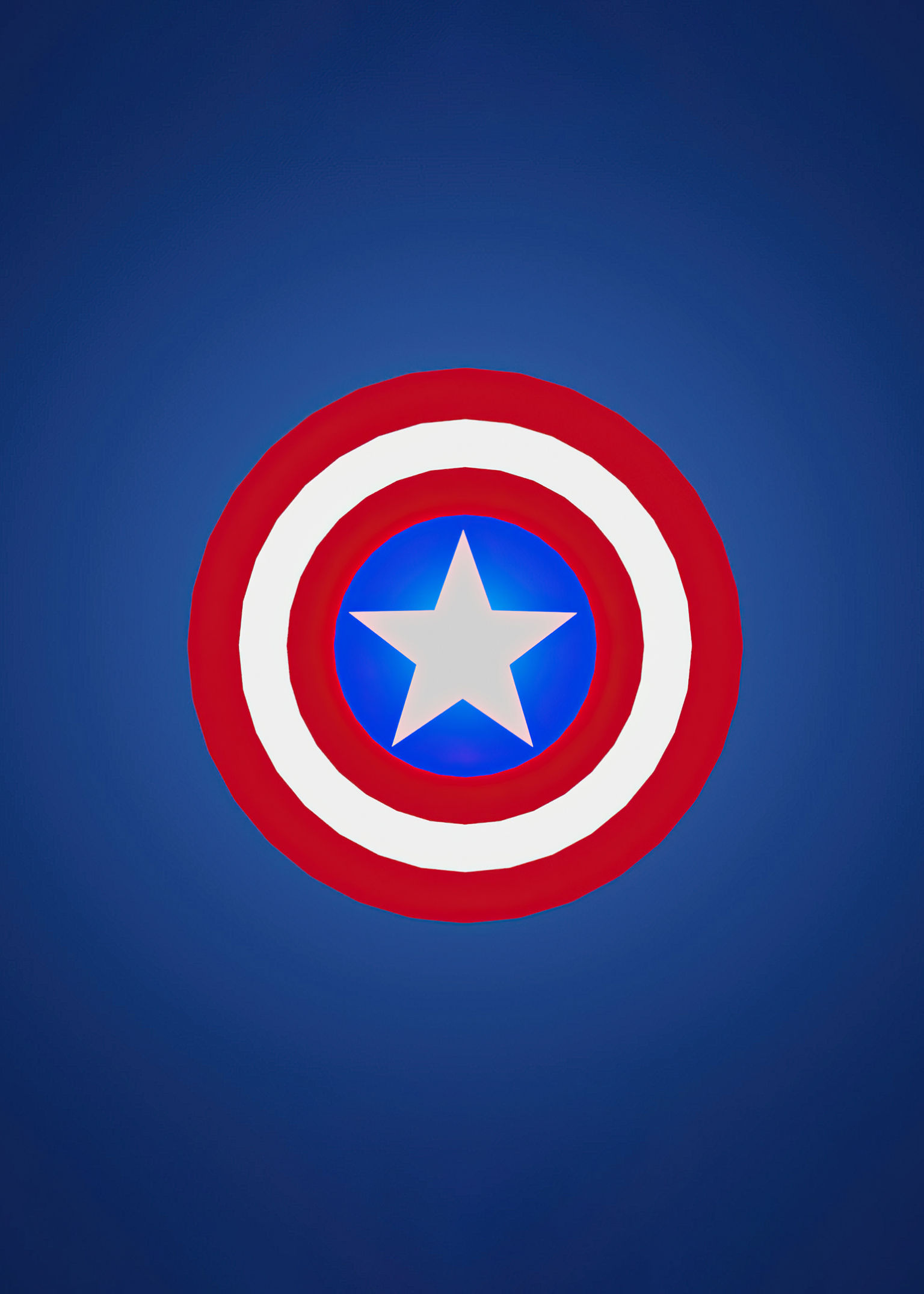 Wallpaper #E0VBnI4B7YBJg1BV76Kz23 Captain America's Shield in a Minimalist Design