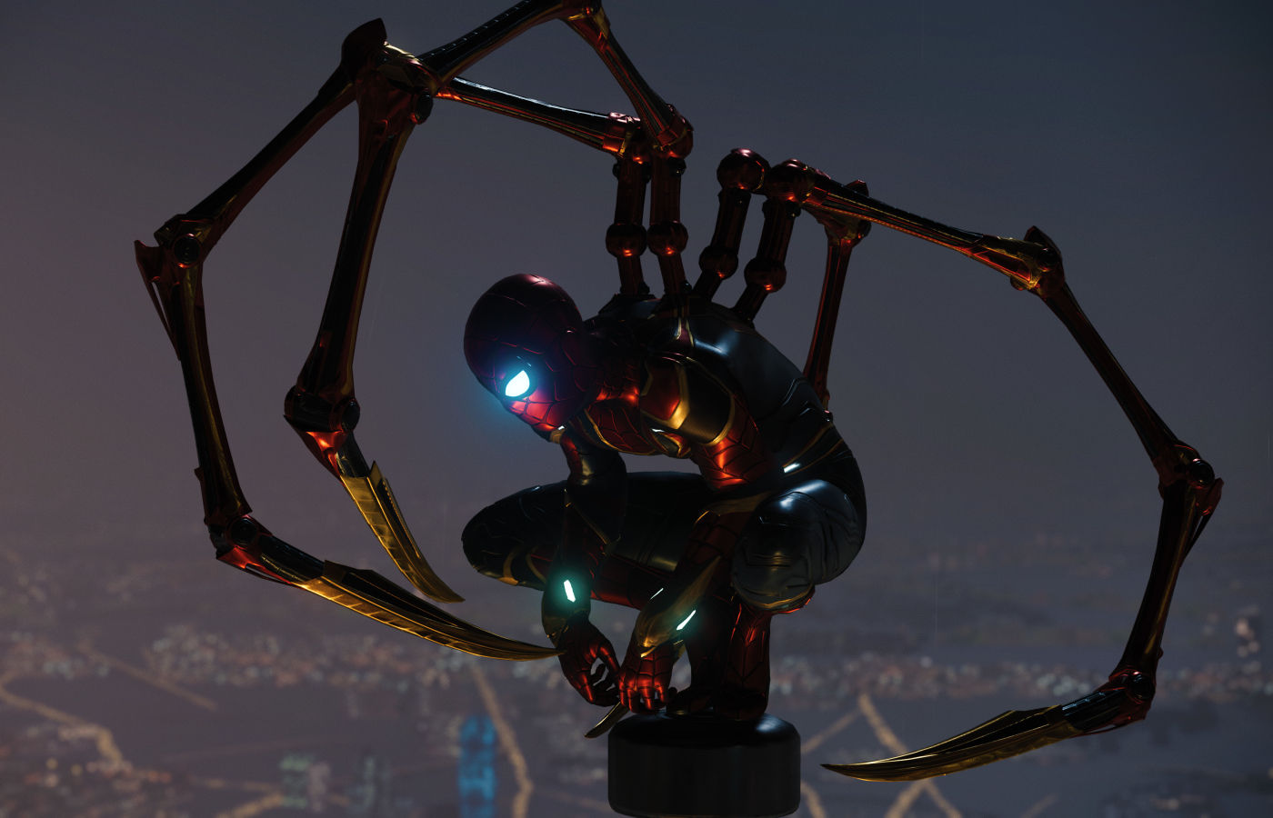 Wallpaper #anT8wo4B_8f4nGFaP29047 1400x900 Resolution Iron Spider in Spider Man PS4 1400x900 Resolution