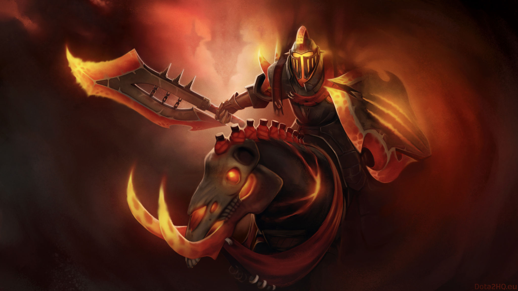 Wallpaper #5XfXJ5MB-pgBXx60OqfB276 2048x1152 Resolution Dota 2 Art Chaos Knight 2048x1152 Resolution