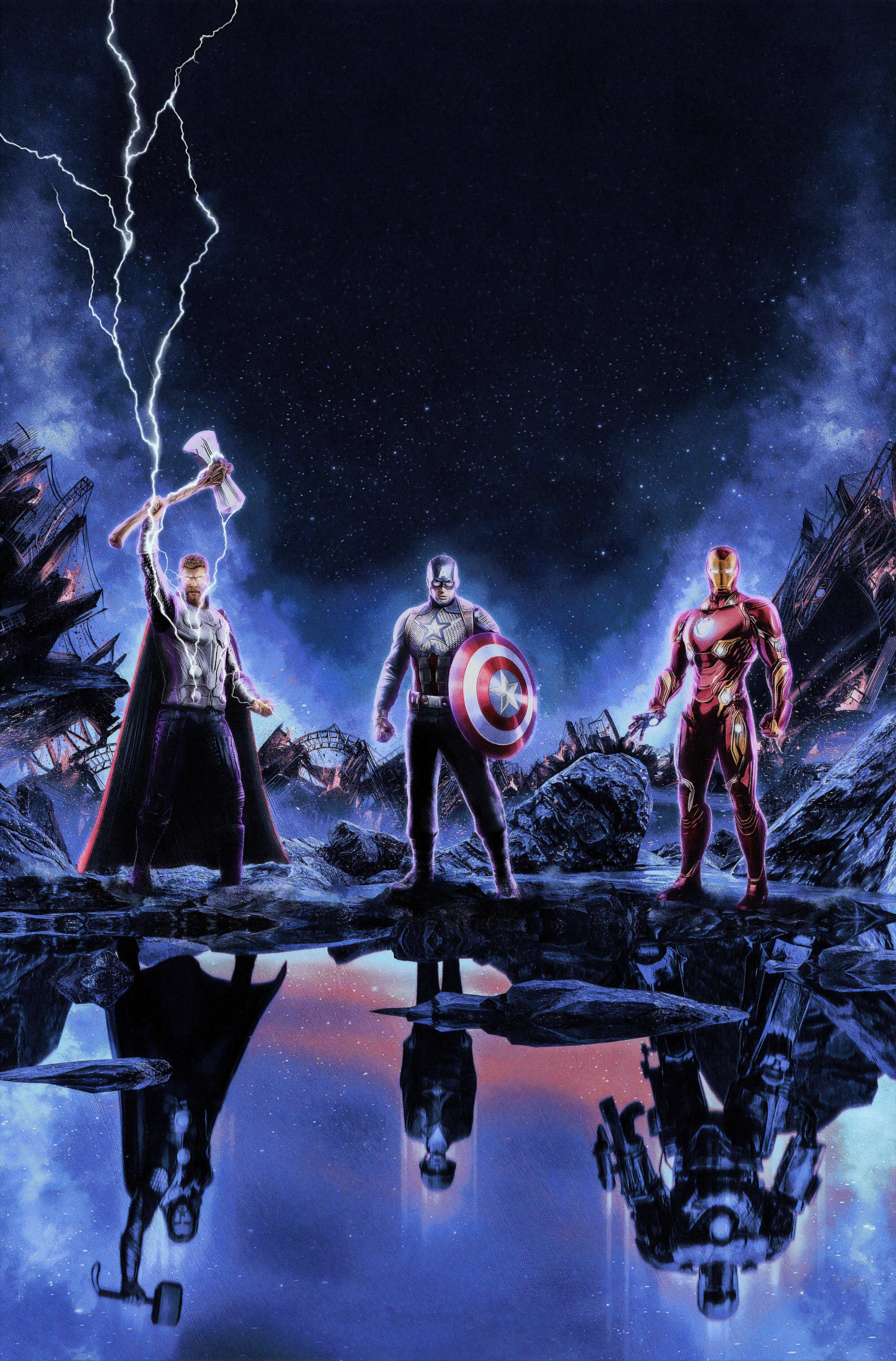 Wallpaper #b2h5GpMBSpphPi3-GRwH113 The Trinity Avengers Endgame Wallpaper HD Movies 4K Wallpapers Images