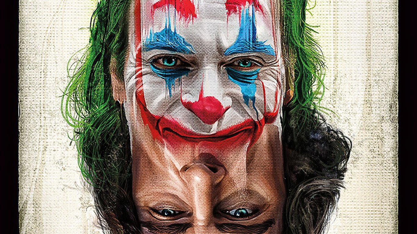 Wallpaper #gYv-cpcBcm9NJah-pnQb54 1366x768 Resolution Put on a Happy Face Joker 1366x768 Resolution
