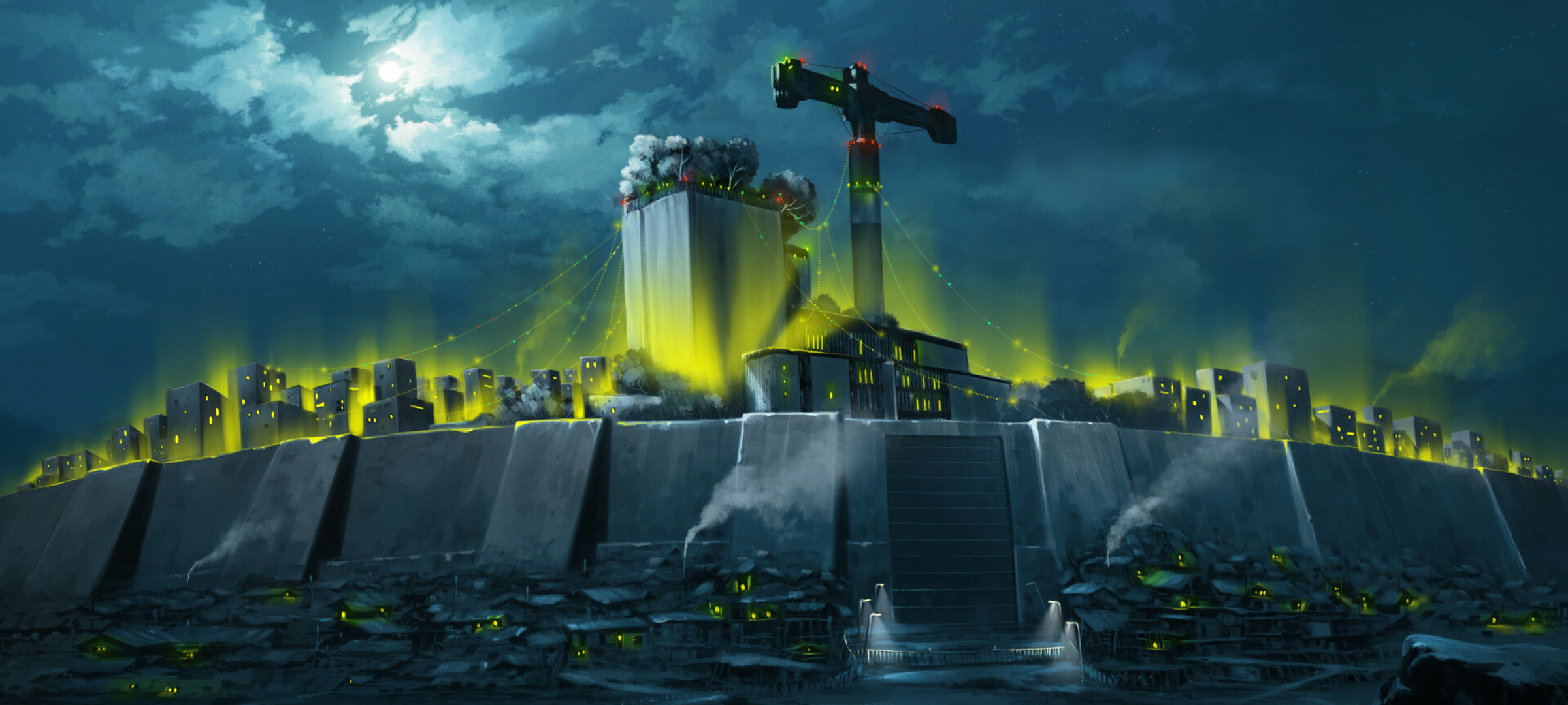 Wallpaper #oJl_P5MBUcASHT6nQswf302 2400x1080 Post Apocalyptic Elektrotown 2400x1080 Resolution Wallpaper