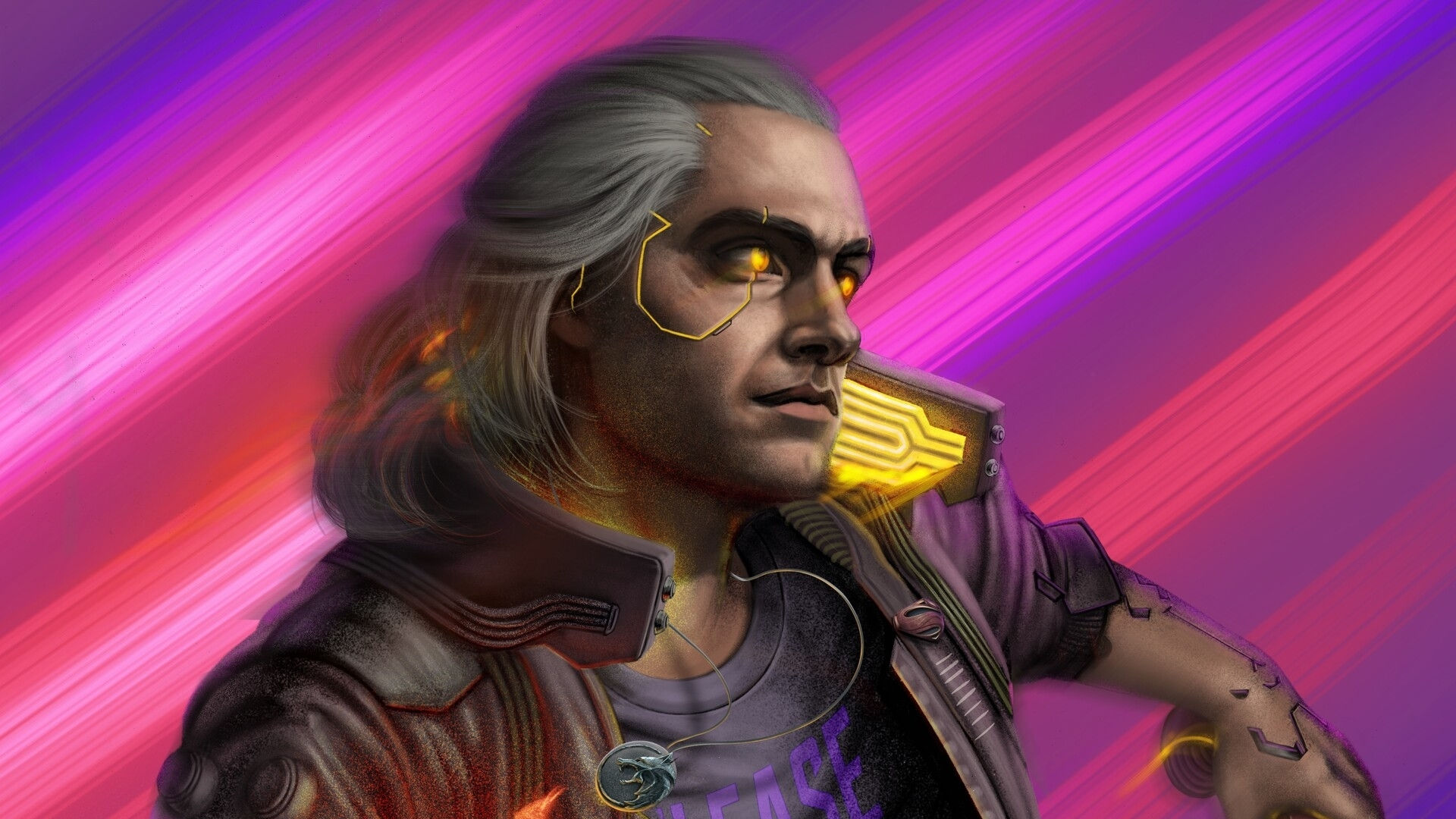 Wallpaper #2RmwAo8BtGB6xQ78REoe20 1920x1080 Resolution Netflix Witcher X Cyberpunk 2077 1080p Laptop Full