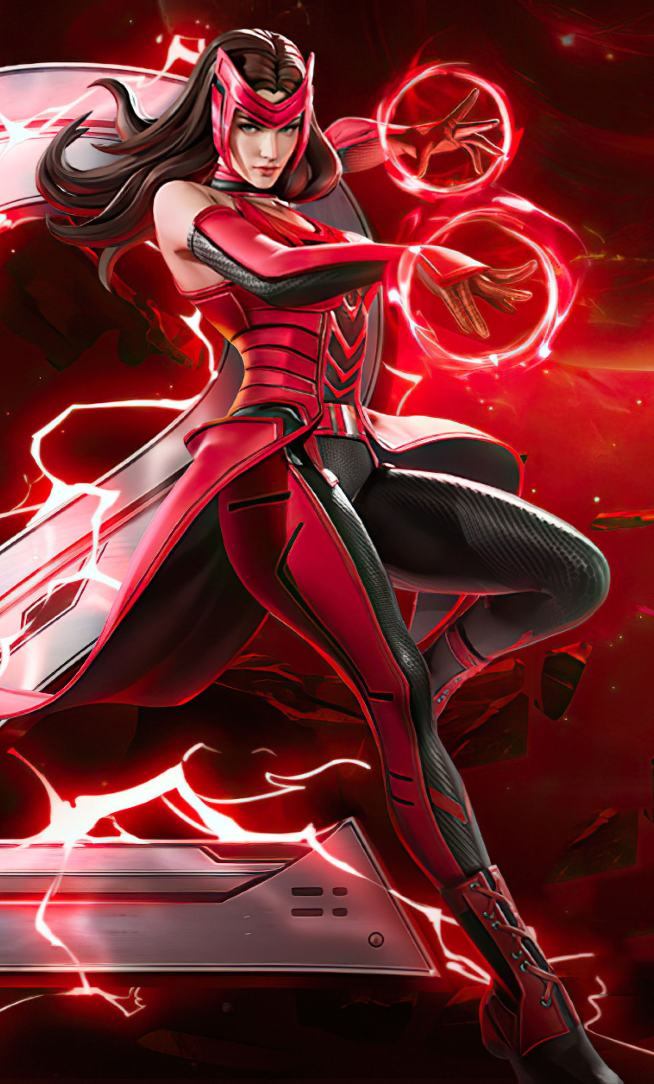 Wallpaper #9Gcg9JIBSpphPi3-J3gH255 1280x2120 Scarlet Witch Marvel Super War iPhone 6 Plus Wallpaper HD