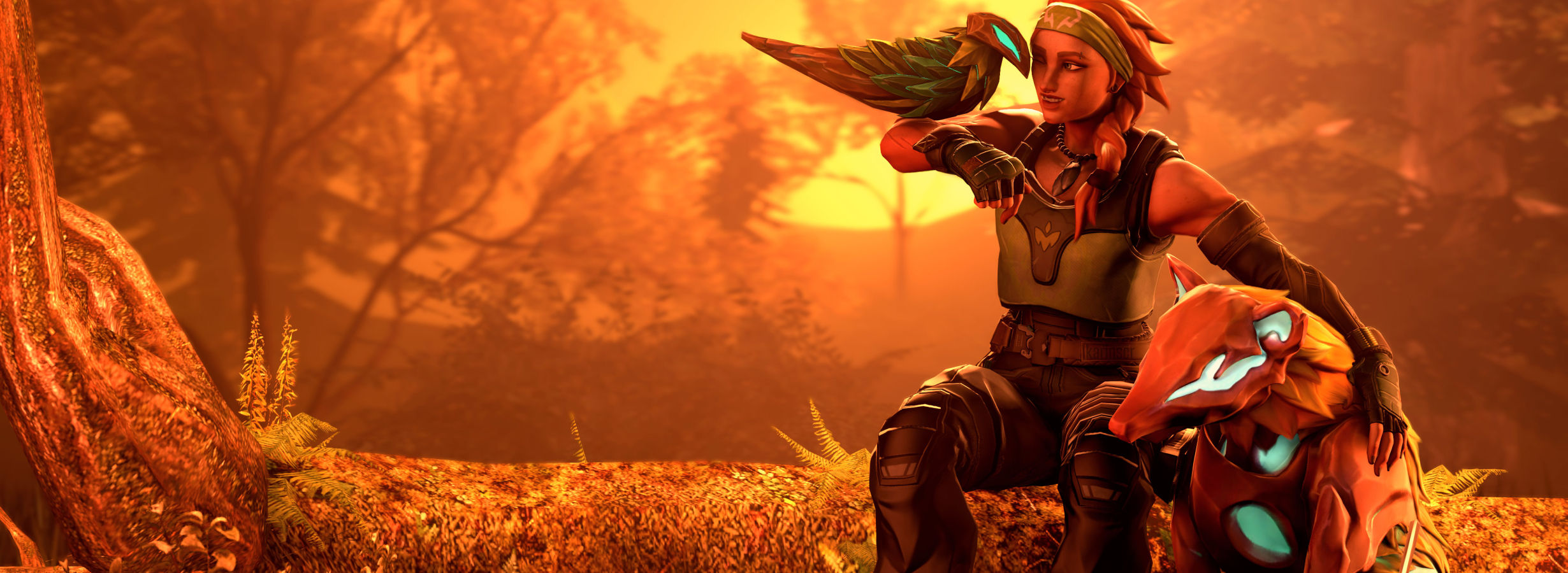 Wallpaper #yHdiJpMB-pgBXx60WKFd95 2460x900 Resolution Skye Art Cool Valorant 2460x900 Resolution