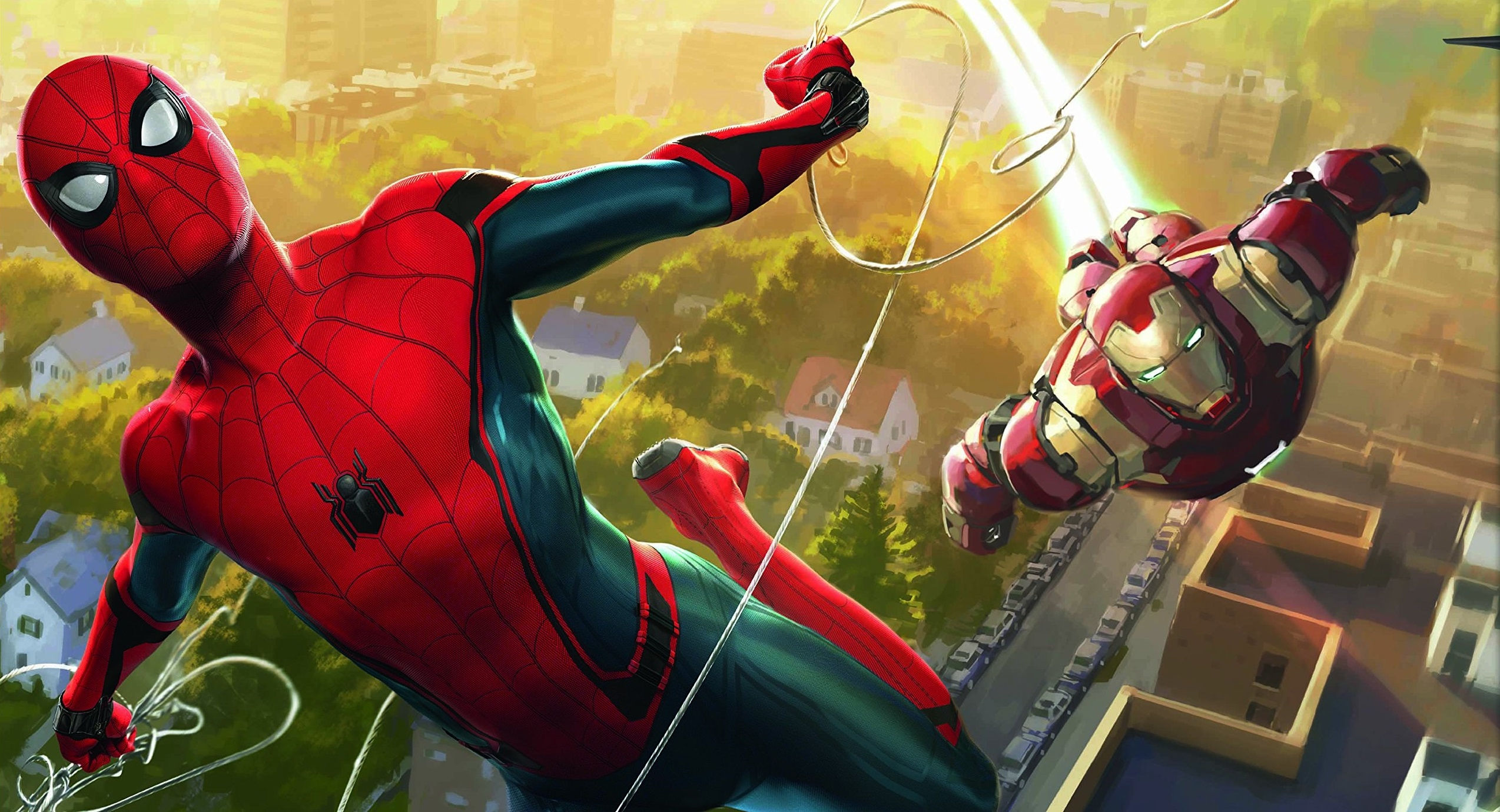 Wallpaper #33a76 Homecomings Iron Spider Suit Revealed Screen Rant