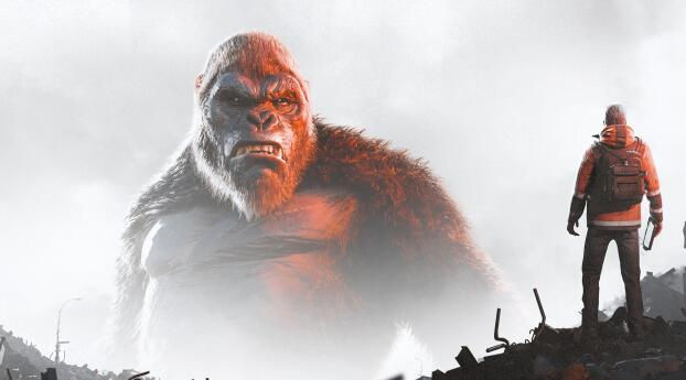 Wallpaper #5rgu2JIBJvJKYCmEzuas441 1920x1080 Resolution Kong Survivor Instinct 2024 Gaming Key Art 1080p