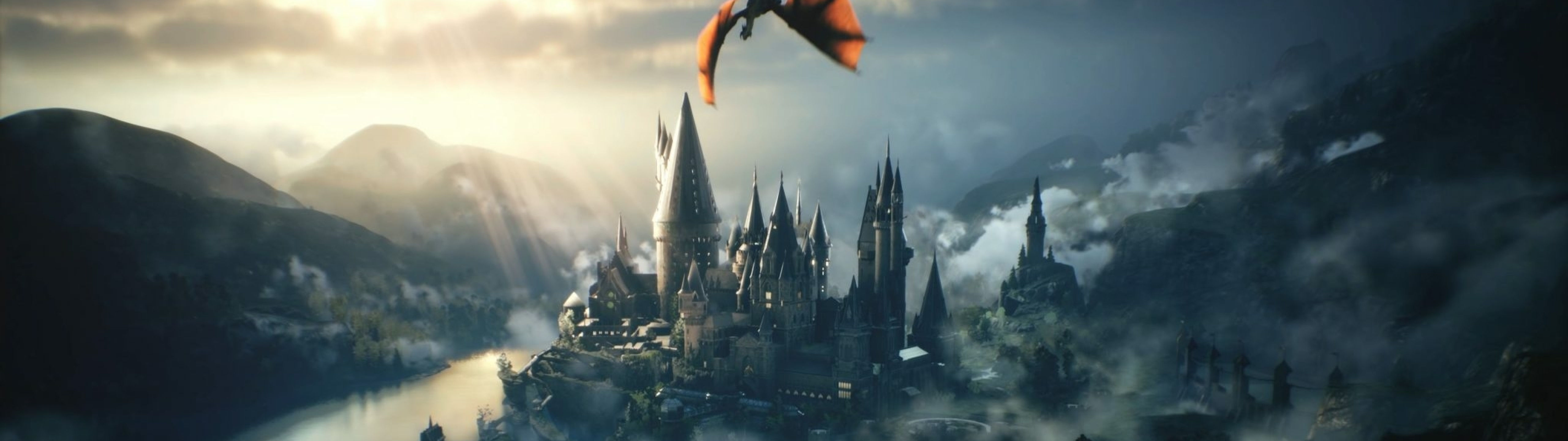 Wallpaper #pmfs_5IBSpphPi3-TaQR180 5120x1440 Resolution Hogwarts Legacy Castle 5120x1440 Resolution