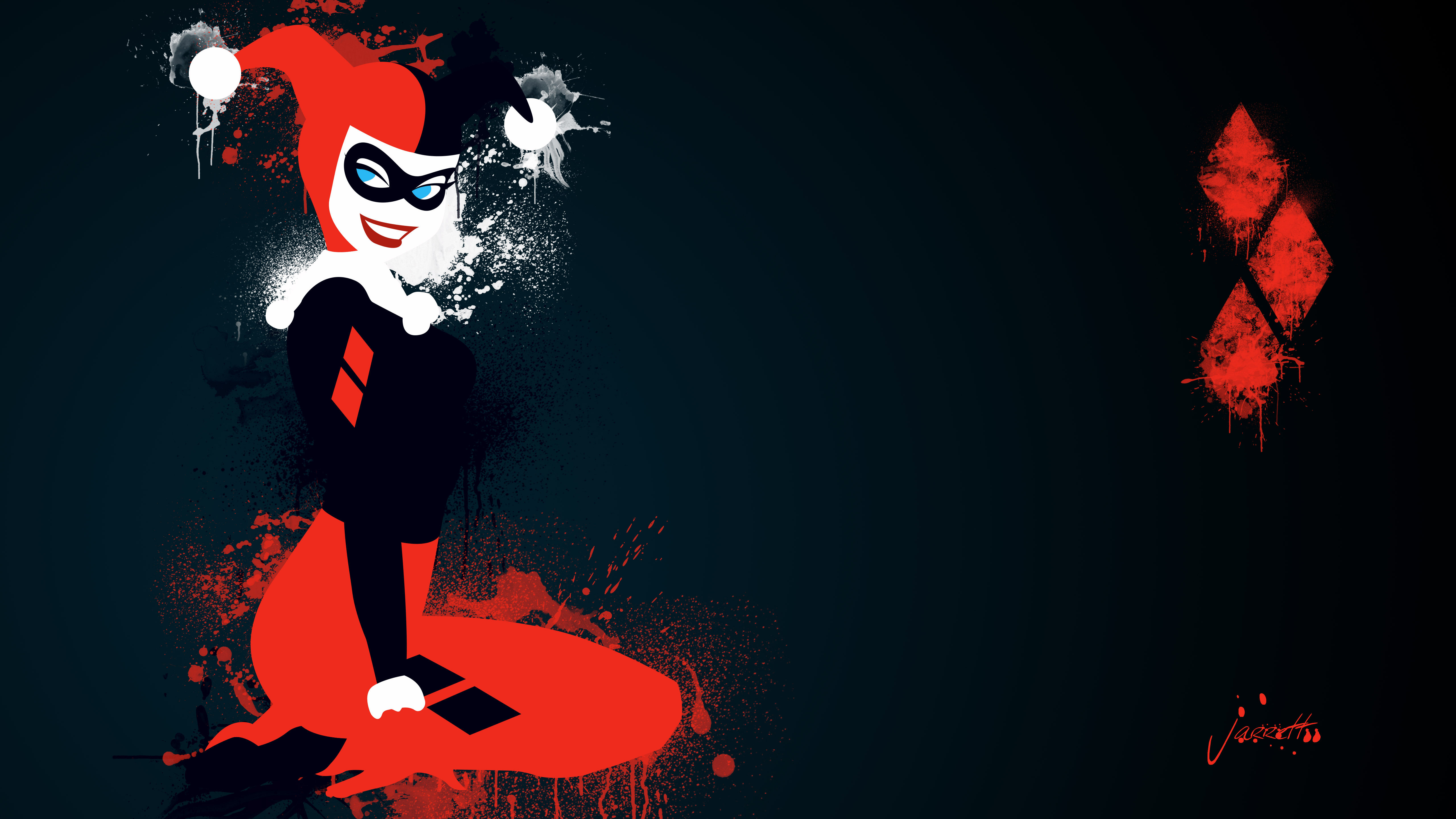 Wallpaper #YWcr-5IBSpphPi3-CZPD21 Harley Quinn Comic Artwork Wallpaper HD Artist 4K Wallpapers Images